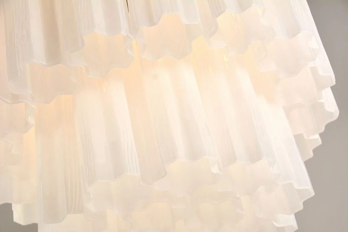 Sezane Chandelier 2 lag (ø49) hvit : krom_4.jpg