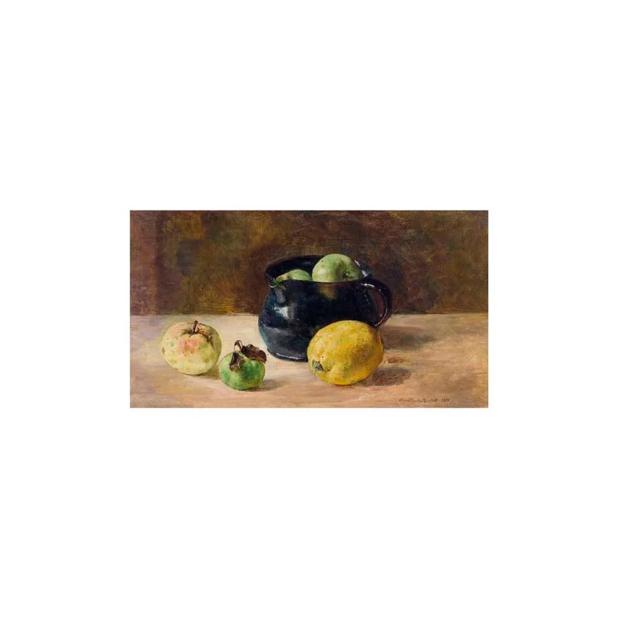 The blue pot (26x14,36)
