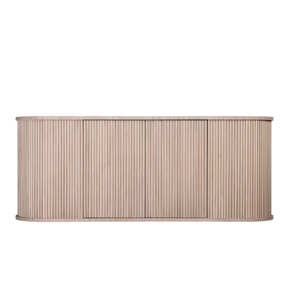 Noor vegghengt skjenk 4 dører (150x45x59) - hvitvasket eik