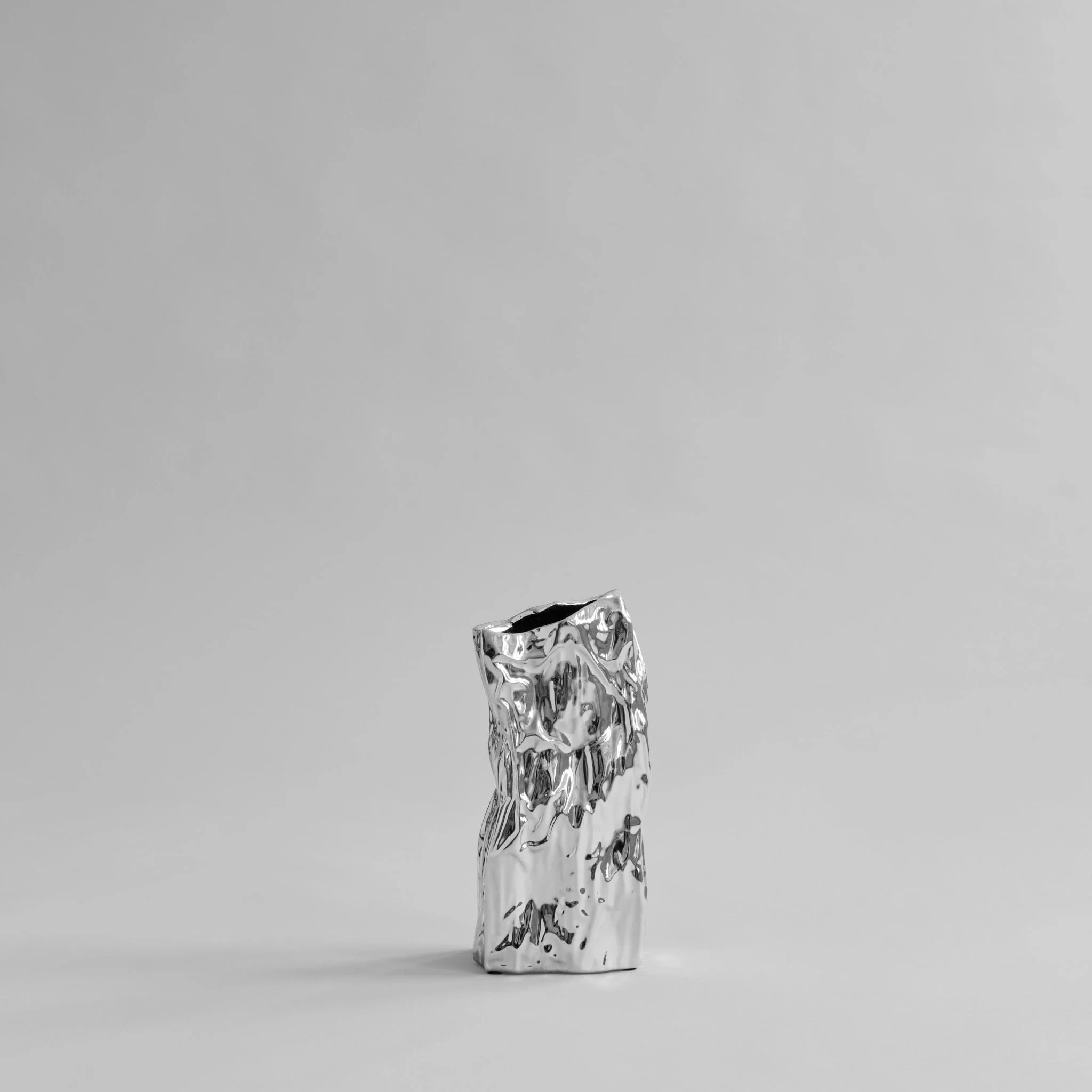Kami Vase Medio Krom