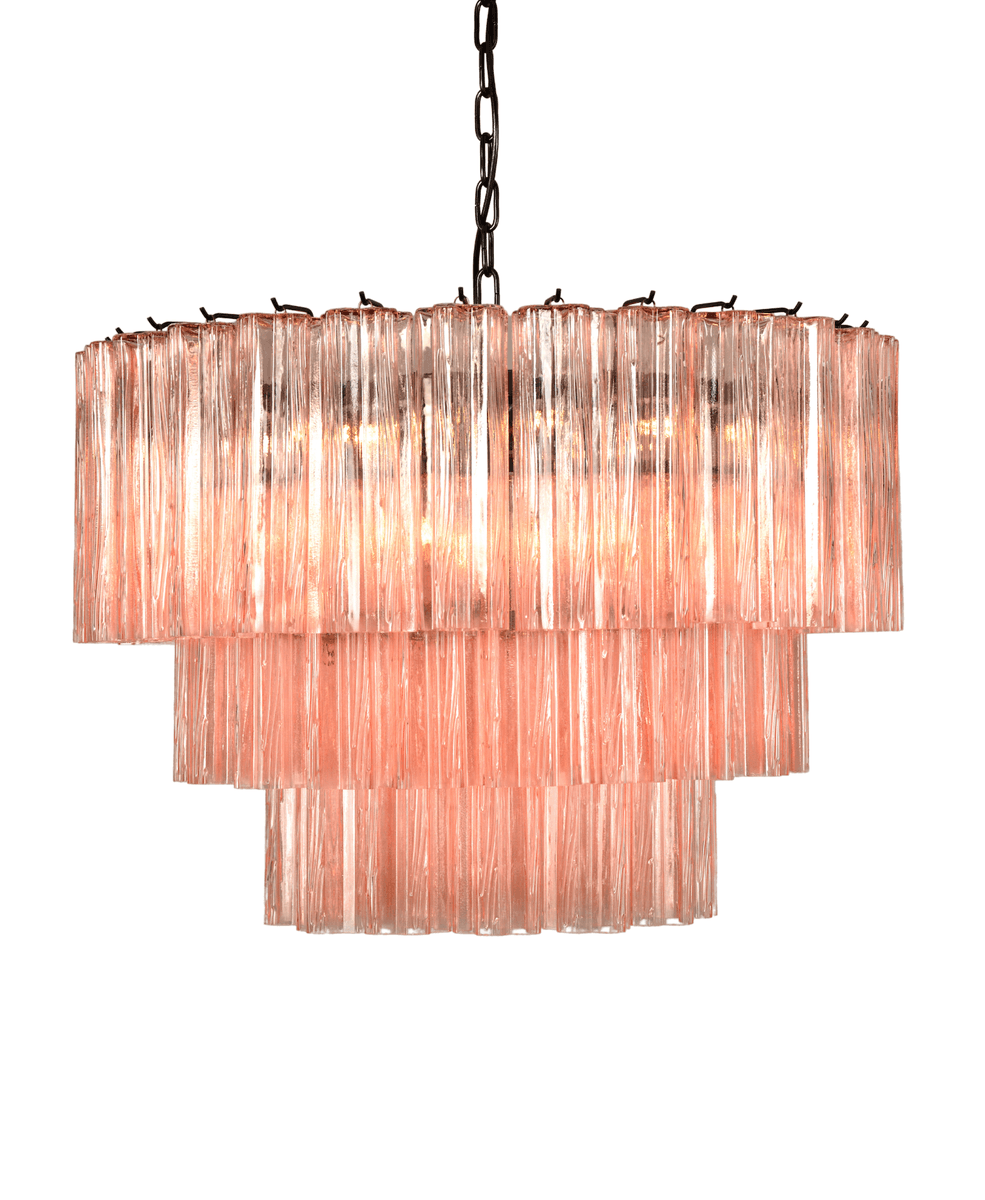 Sezane Chandelier 3 lag (ø72) rosa : sort_1.png