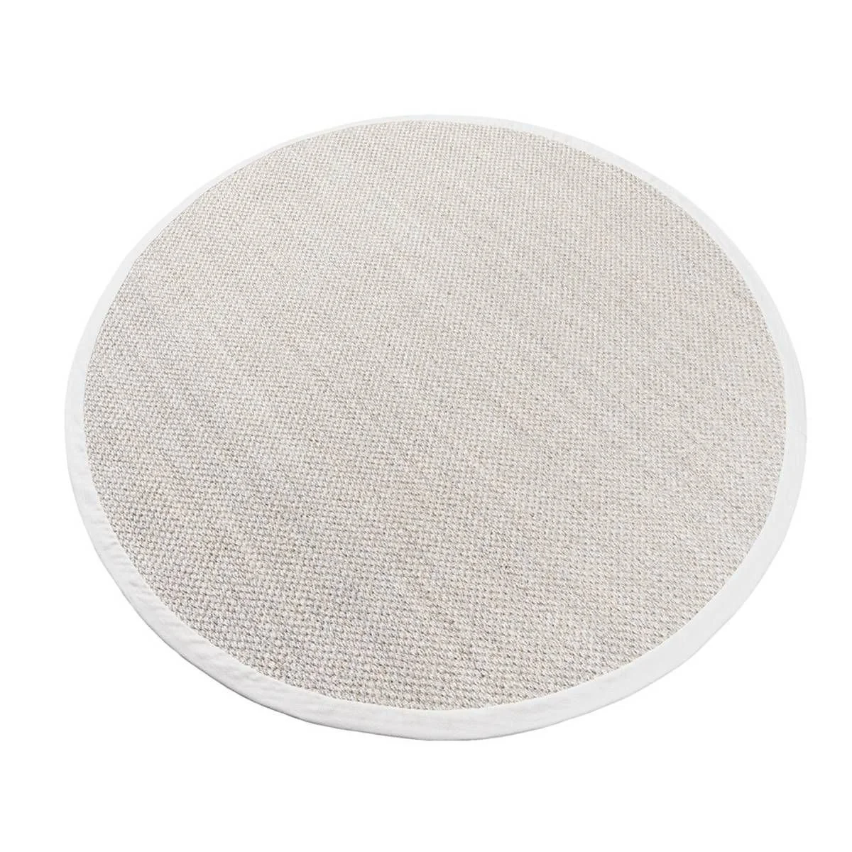Sisal teppe (ø300 - Sand:beige kant)_1.jpeg