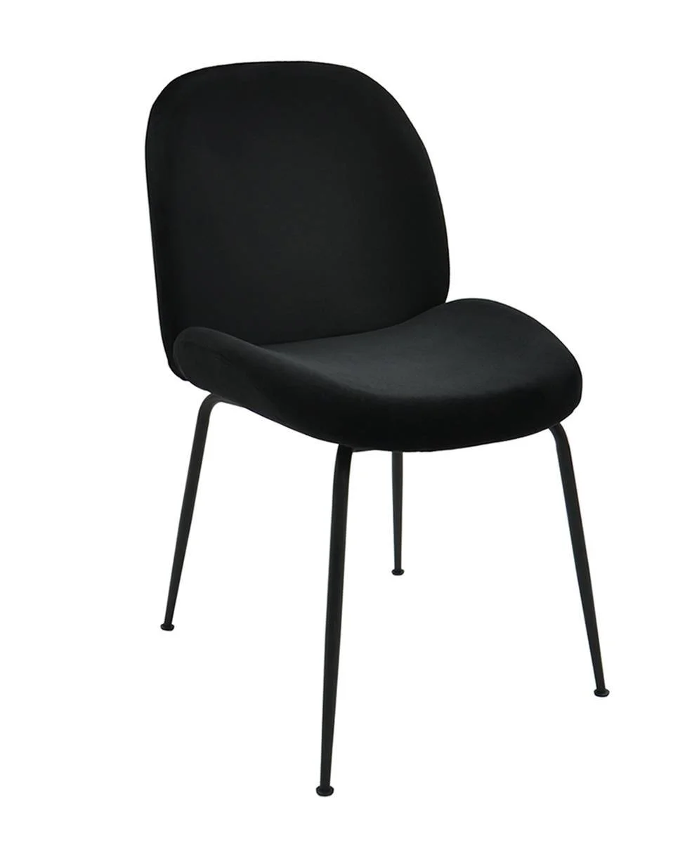 Molly spisestol (Quartz sort velour)