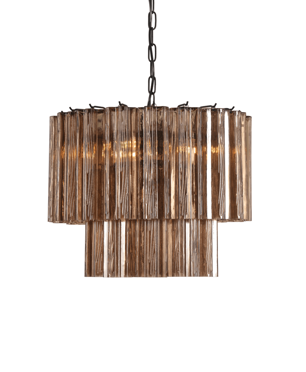 Sezane Chandelier 2 lag (ø49) smoked (brun) : sort.png