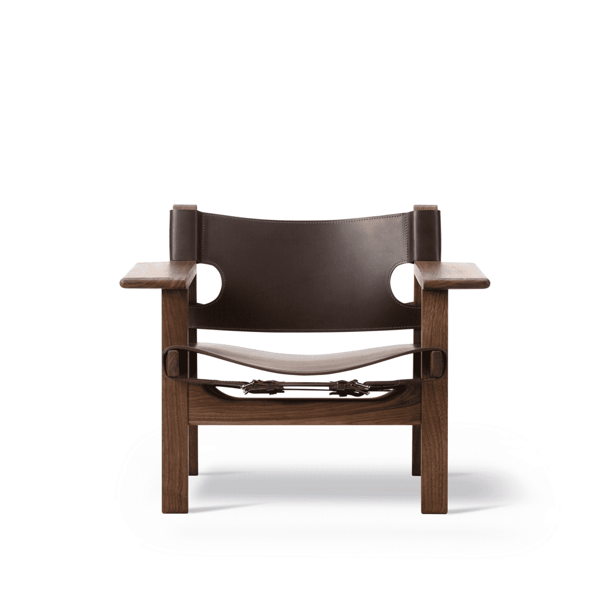 The Spanish Chair Valnøtt olje: mørkebrunt skinn1.png
