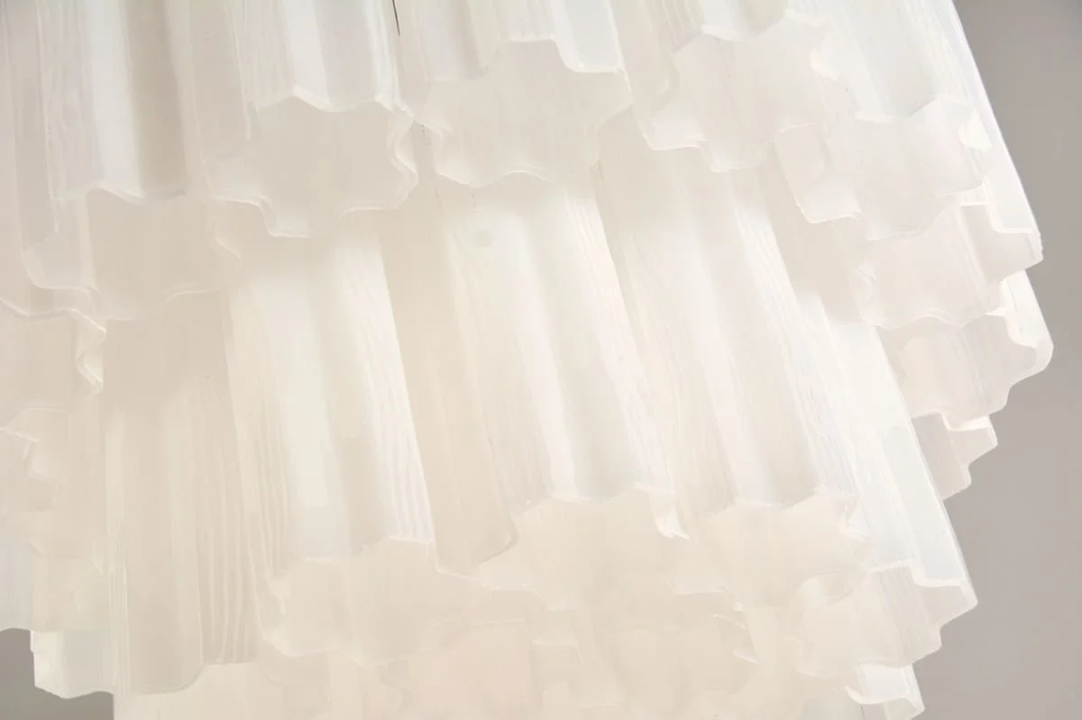 Sezane Chandelier 2 lag (ø49) hvit : krom_5.jpg (Copy)