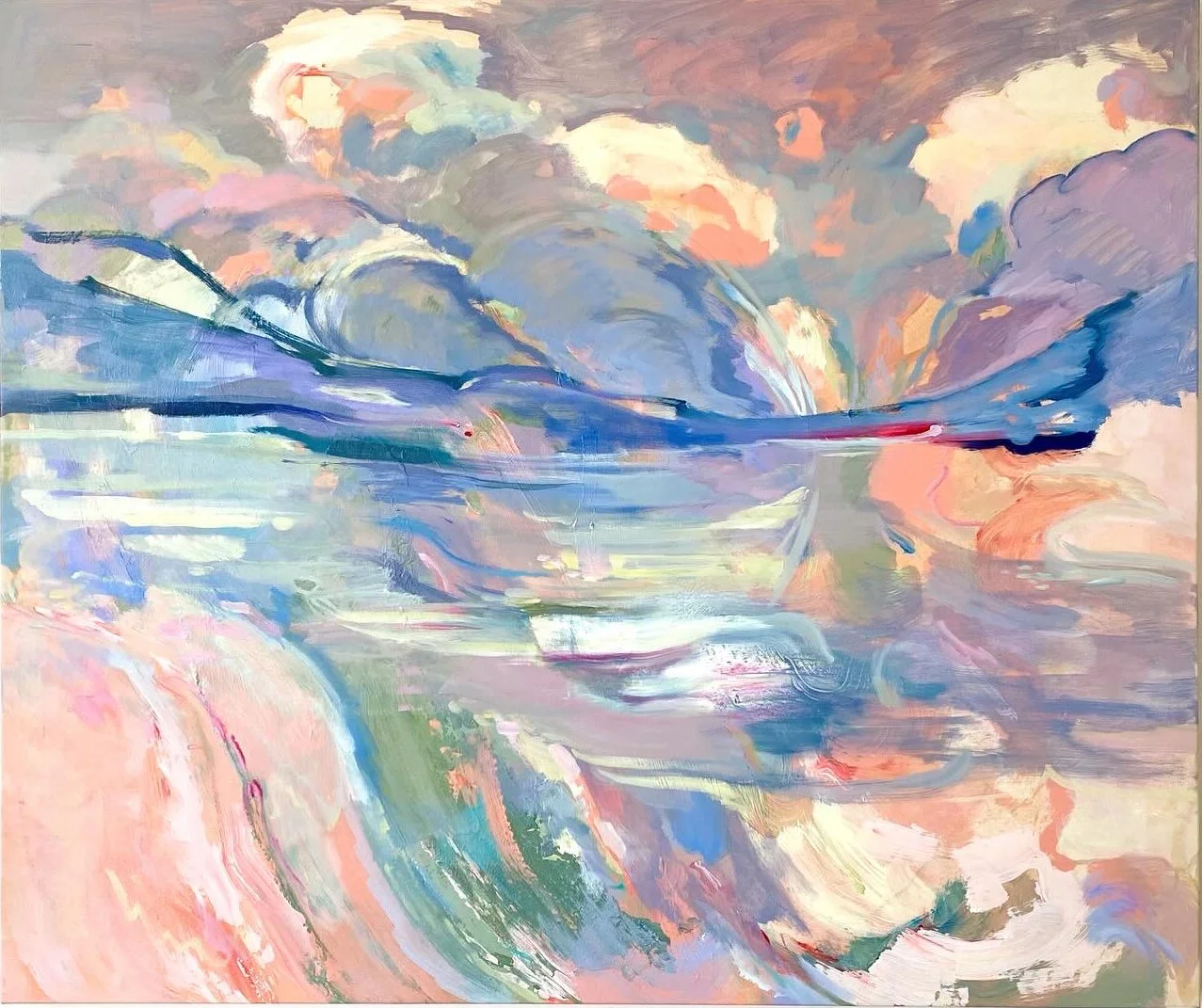 95 cm x 80 cm
oil and acrylic on canvas