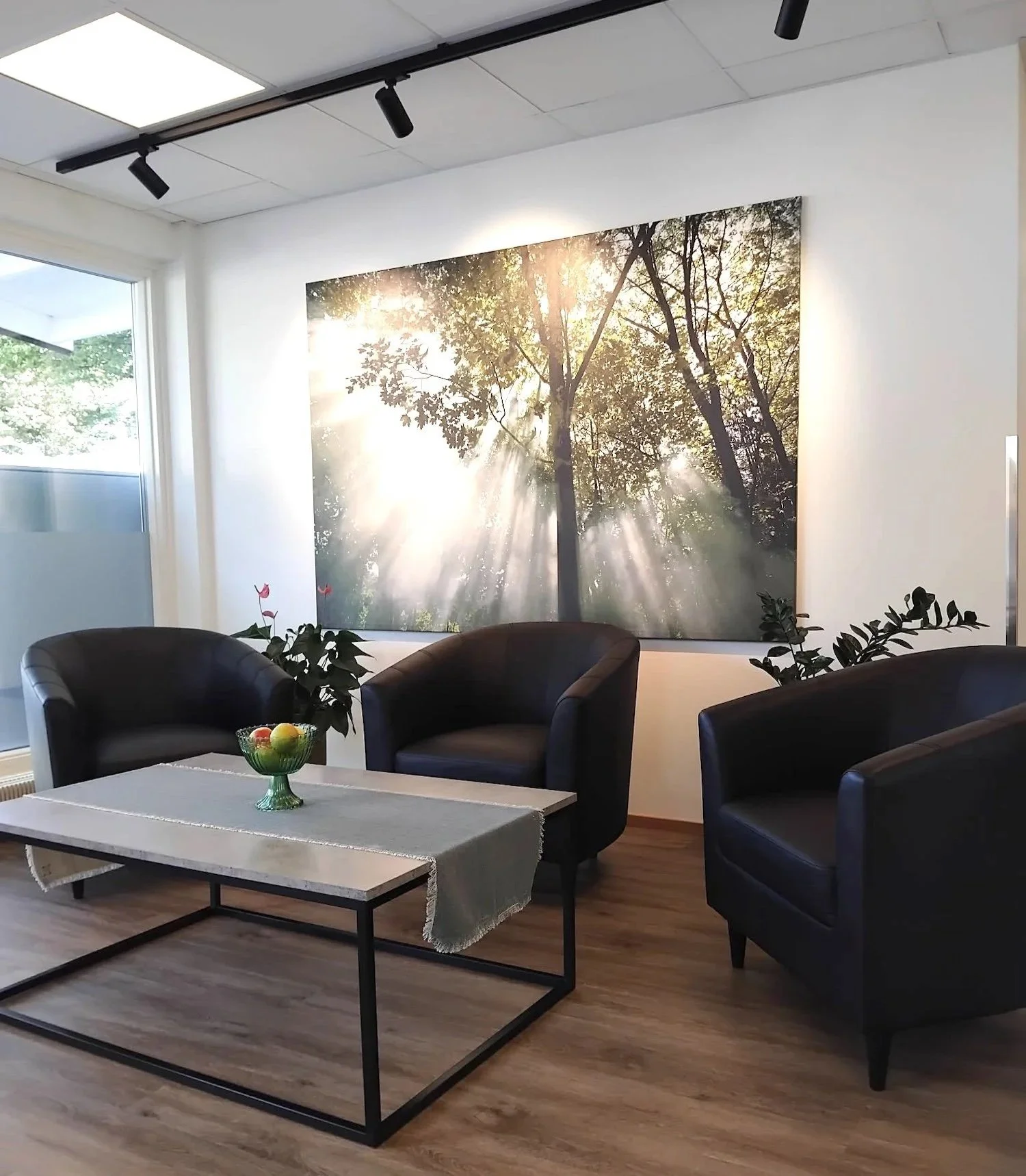 Reception på Läkartjänst och Hjärtat