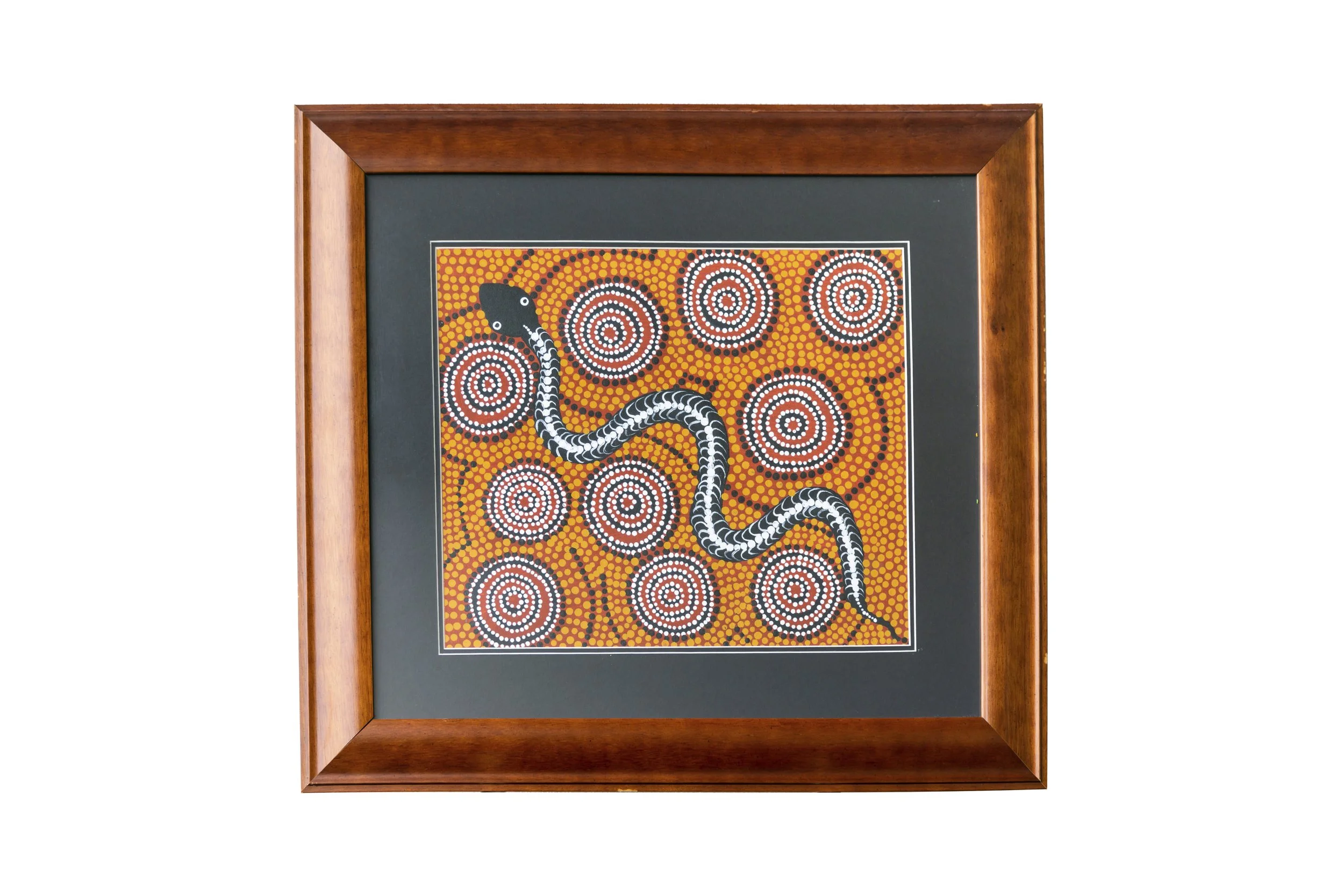 Jinjaru Legesleghi Yirrkala (Australia),  Snake theme, 1997.