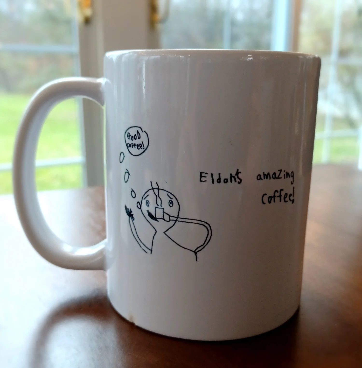 Eldon's Amazing Coffee Mug  Eldon's Amazing Coffee