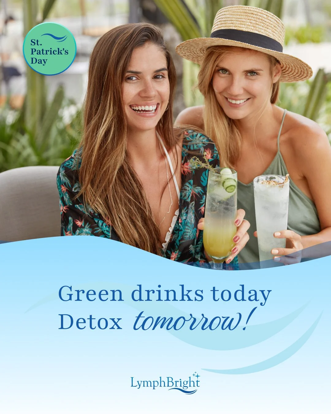 ☘️ St. Patrick&rsquo;s Day is a time to celebrate, connect with friends, and enjoy the festive spirit.

While celebrations can be fun, it&rsquo;s always helpful to remember the importance of supporting your body afterward. Hydration, rest, and mindfu