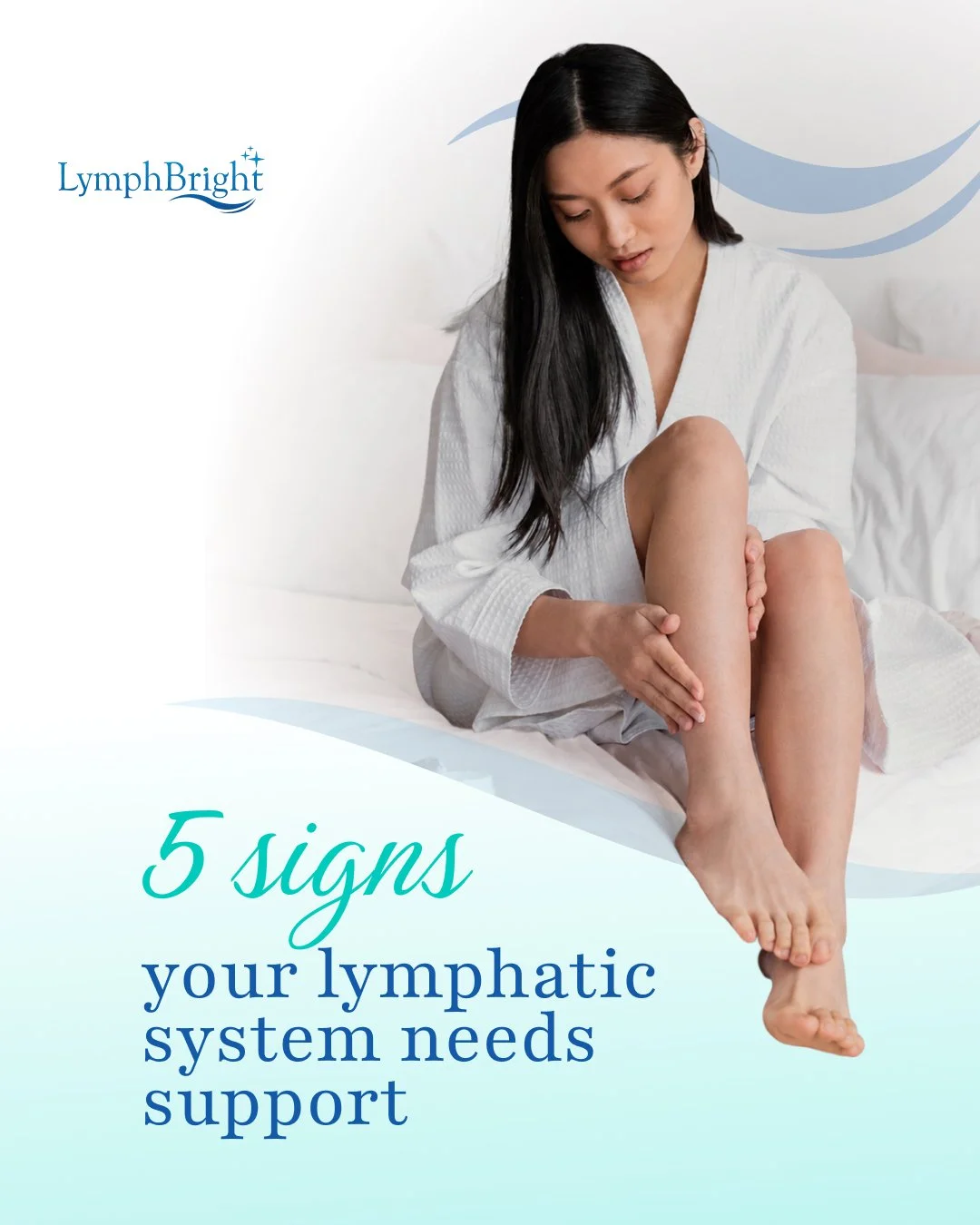 Your lymphatic system plays a key role in how your body manages fluid, circulation, and overall balance. 🧘&zwj;♀️

When it&rsquo;s not flowing efficiently, your body often gives subtle signs in your daily routine. Recognizing these signs is the firs