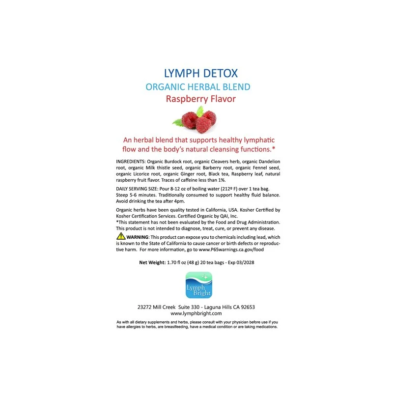 Lymph Detox Tea - Passion Fruit