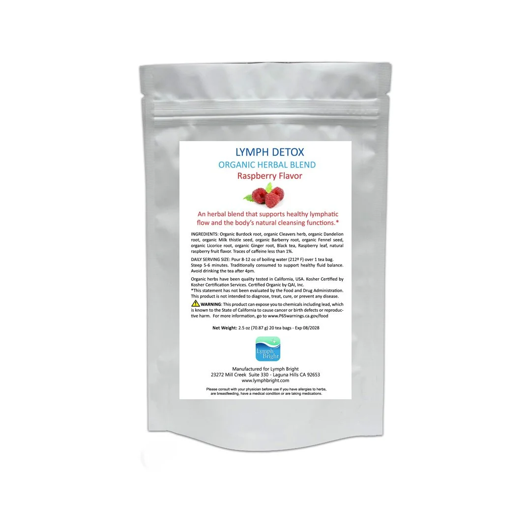 Lymph Detox Tea - Raspberry