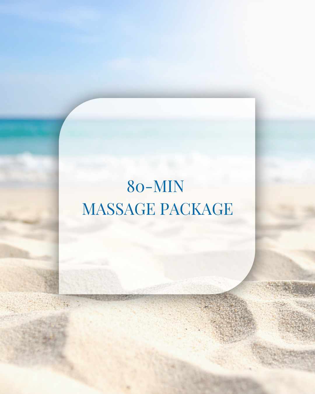 80-Minute Massage Package