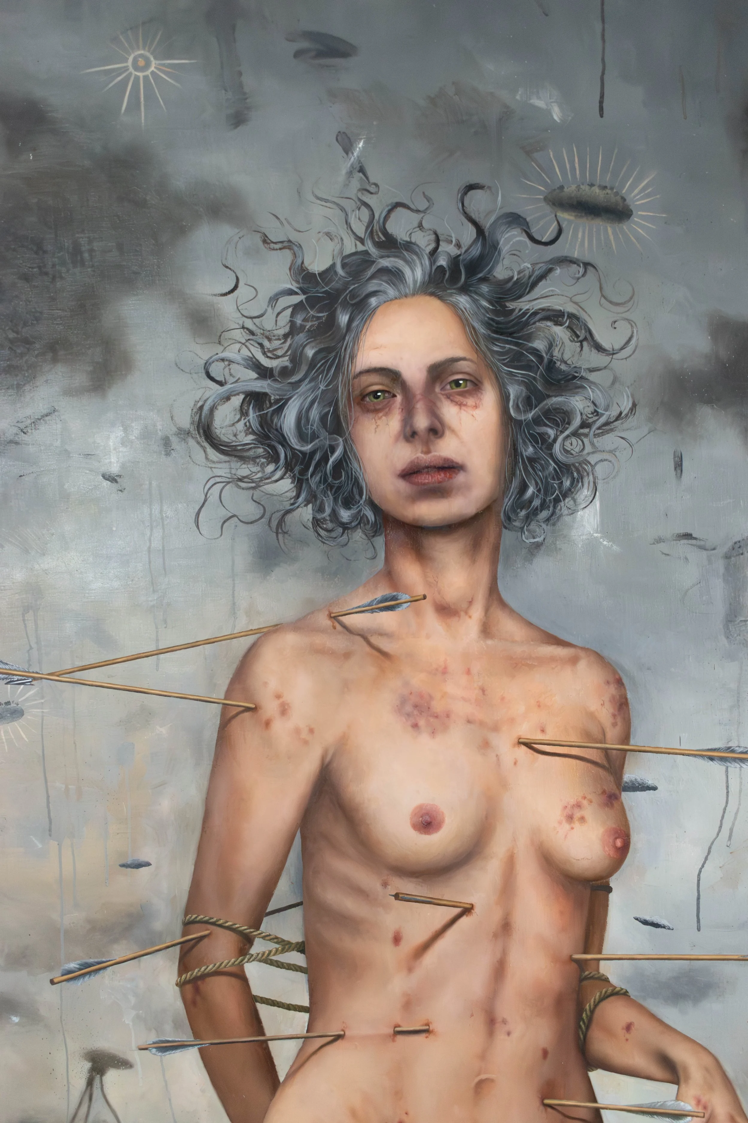 Humanity under attack (detail)