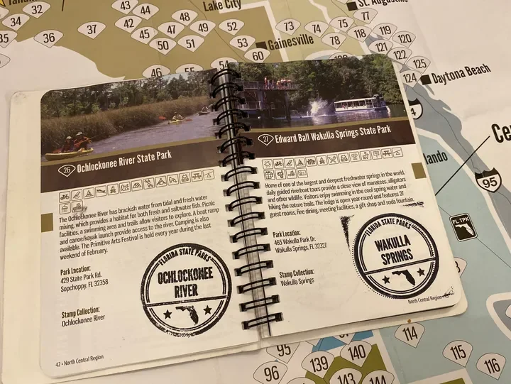PDF of Florida State Parks Guide!
Click Here for a PDF of the lastest online edition of the Florida State Parks Guide!  This is a GREAT option if you can't find the printed version of the State Park Passport.  They're currently awaiting reprint! 