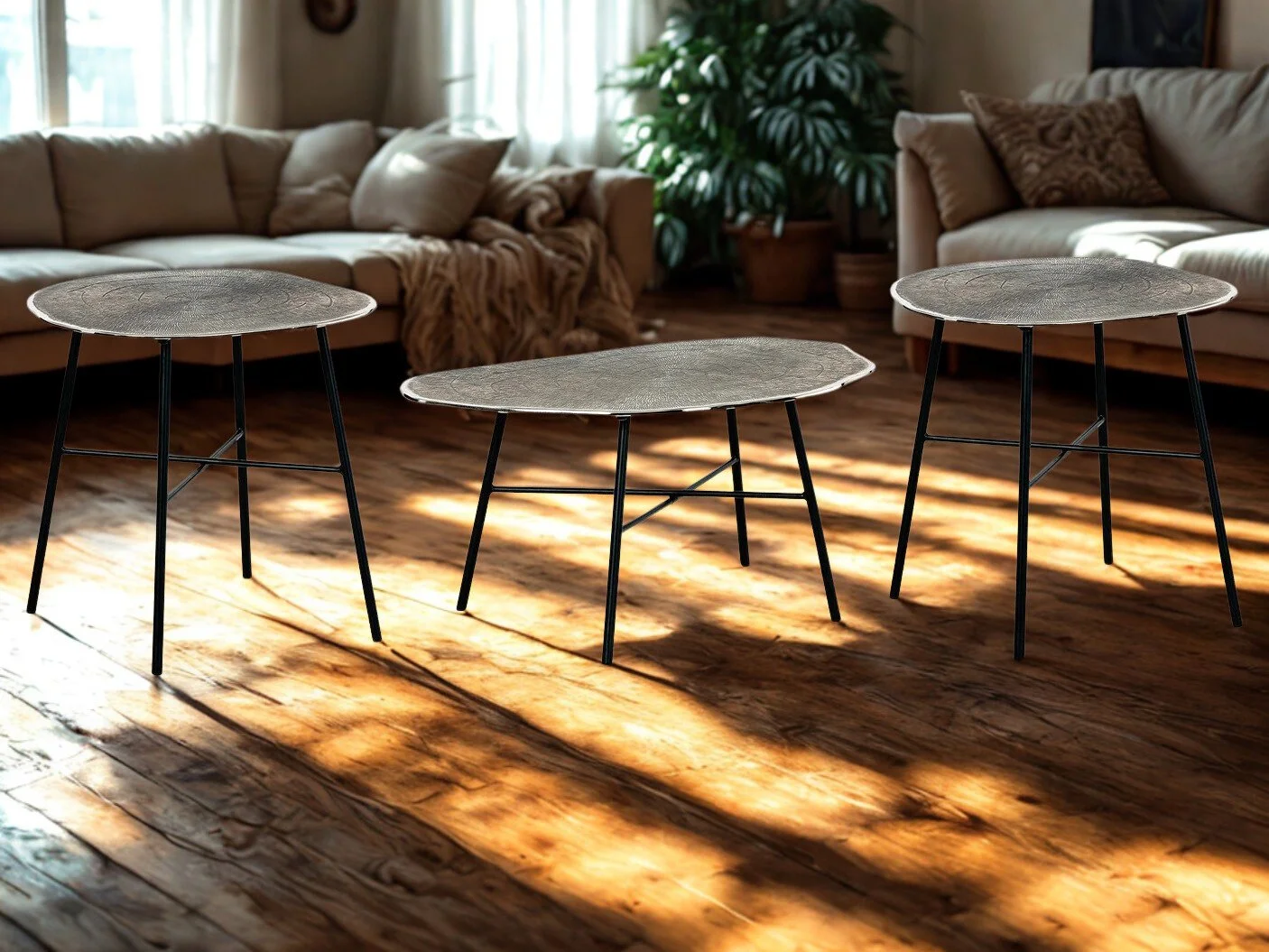 Laverford 3Pc Occasional Table Set