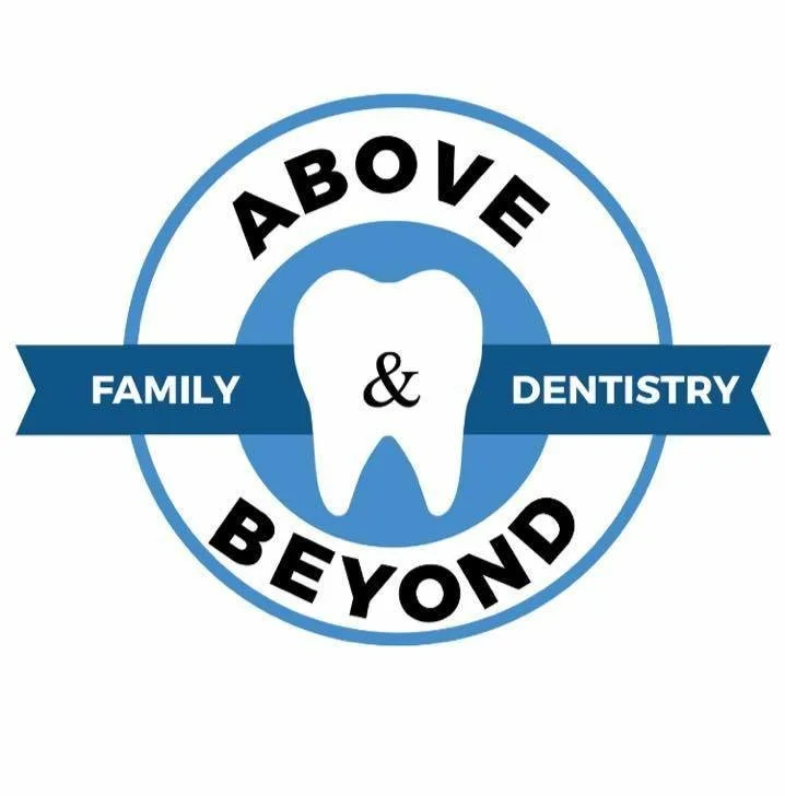 Above and Beyond Family Dentistry logo with a tooth