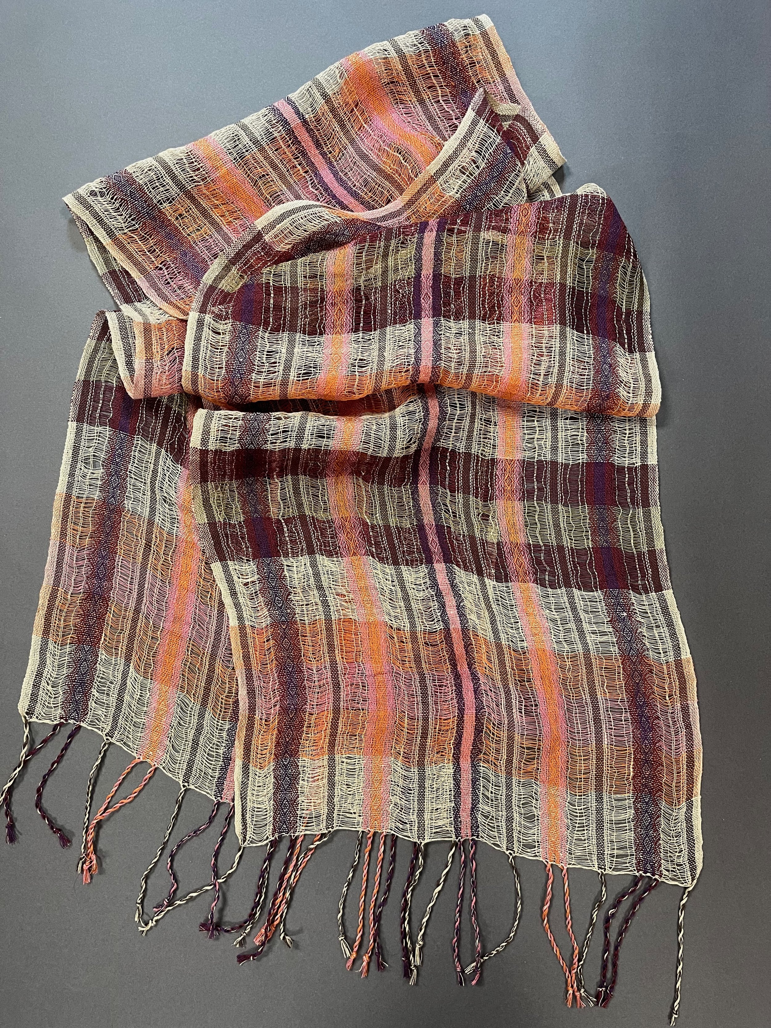 Linen Lace Scarf