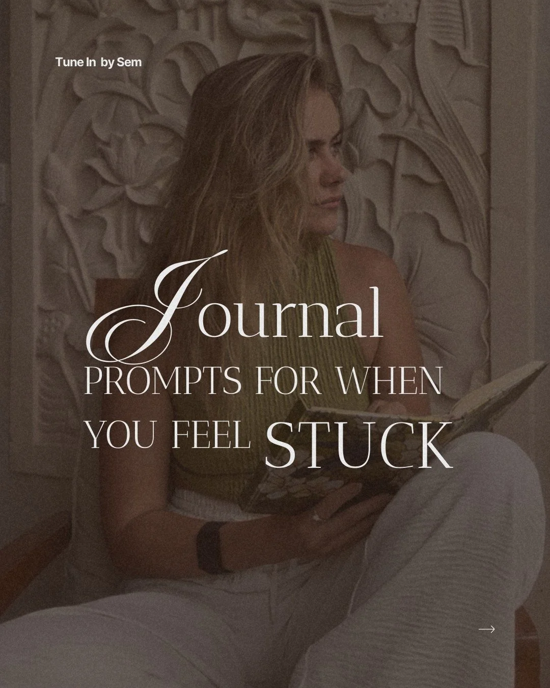 At one point in my life I felt so stuck. Knowing I wanted something more, but not knowing what and how. I felt like I needed to have ALL the answers, because how can you start, not knowing what it is you want exactly? And yet I found the answers in e