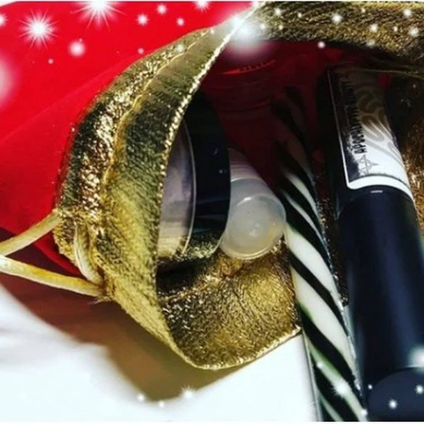Coming Black Friday - Holiday Mystery Gift Bags! Each bag contains exclusive eyeshadow, glitter, face product, lip product (gloss or liquid lipstick), plus 1 - 2 other products, all for just $18!

(More is also coming! Tomorrow, watch for a sneak pee