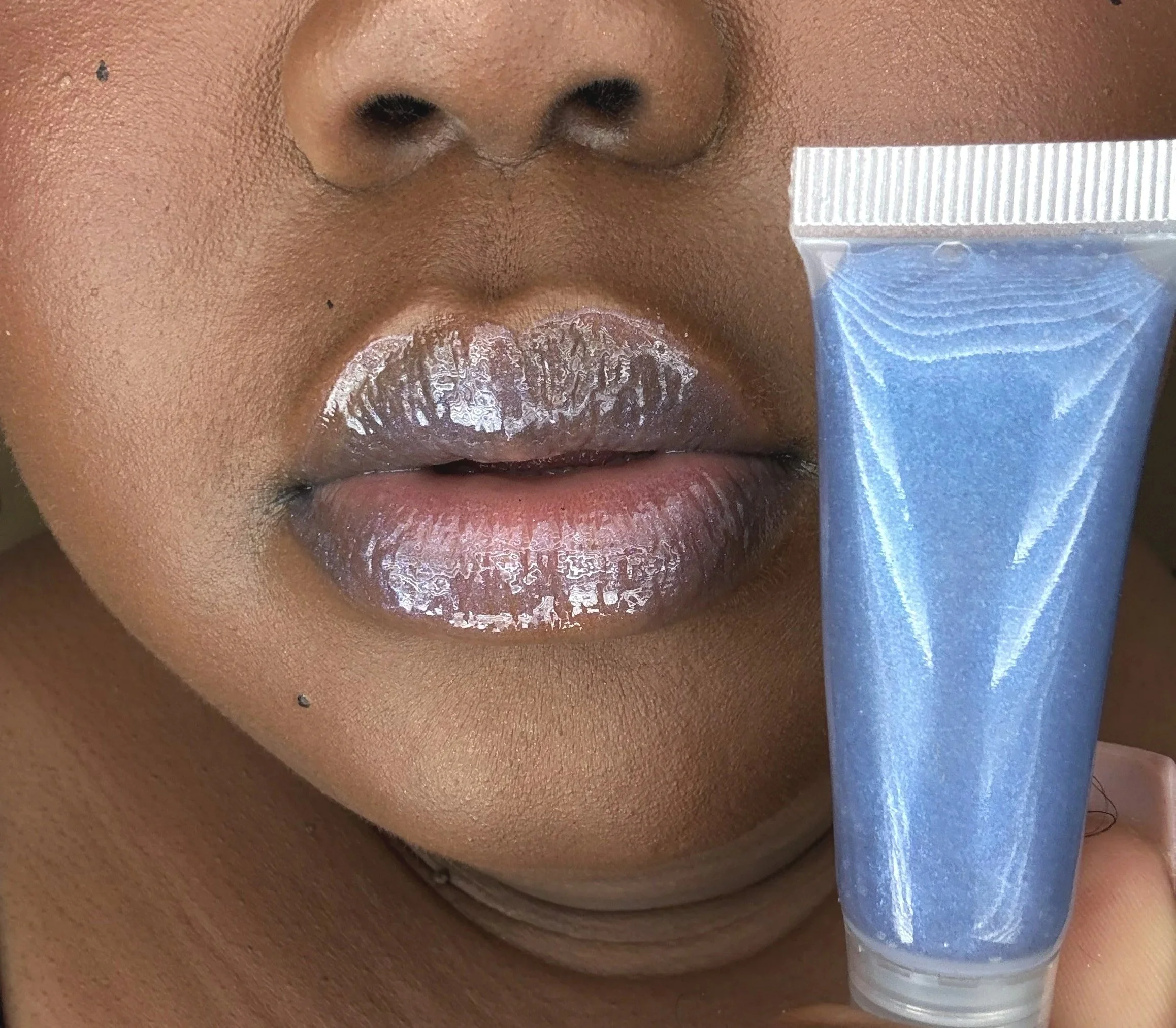 Blue Skies through the Tears lip gloss