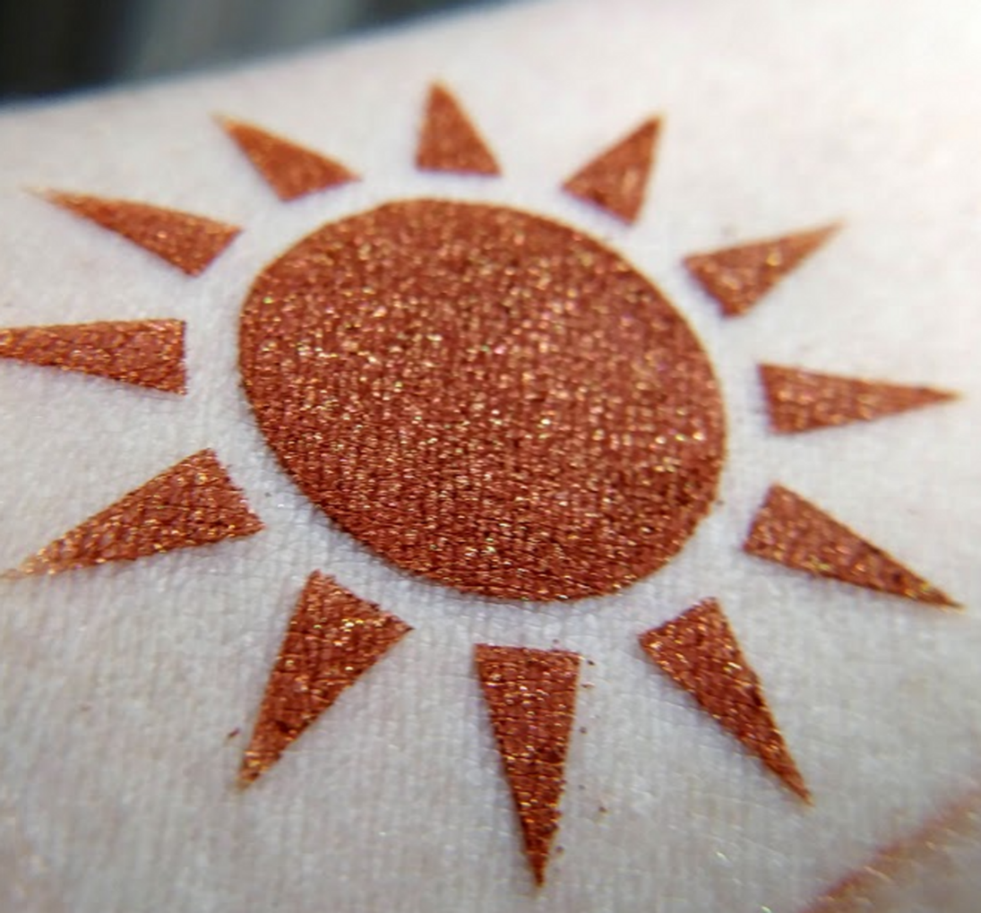 Nuclear Sunrise eyeshadow