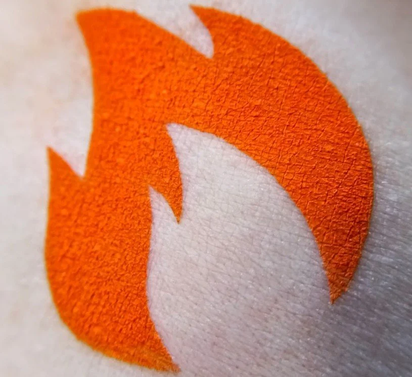 Heat Miser - neon red-orange pigment