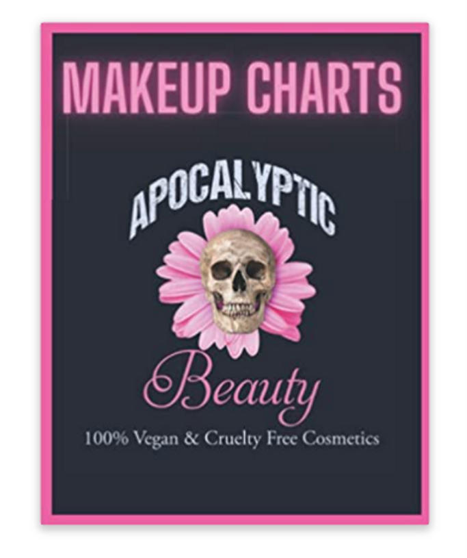 Apocalyptic Beauty Makeup Chart Book