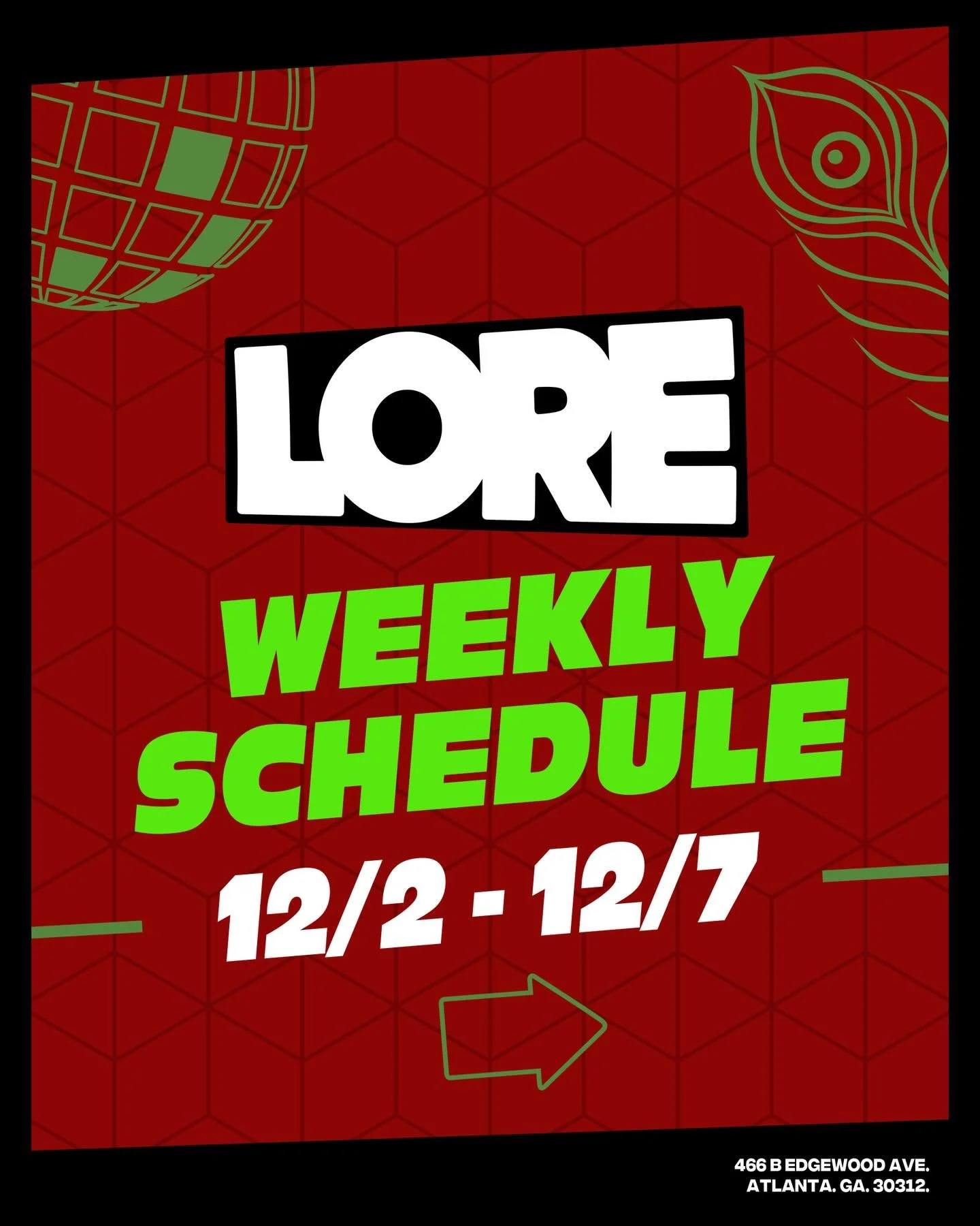 The Holidays are here! 🔥 Swipe thru to see what we&rsquo;ve got going on this week!
