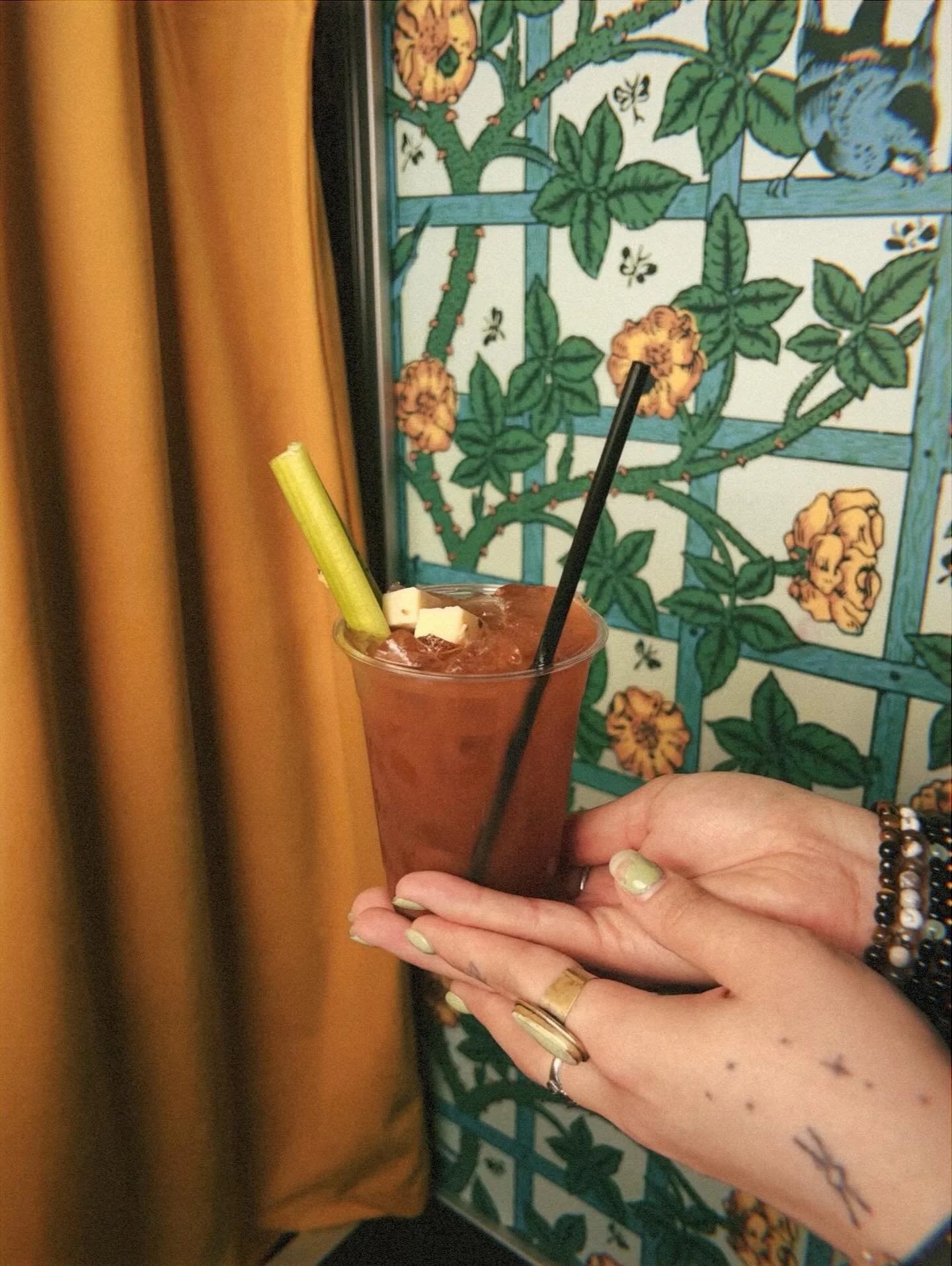 Introducing Bloody Sundays this Sunday at LORE! Come get a Bloody Mary with all the fixins at our Scream Brunch or  hang out downstairs and order some brunch food! 🍹🥓🧇