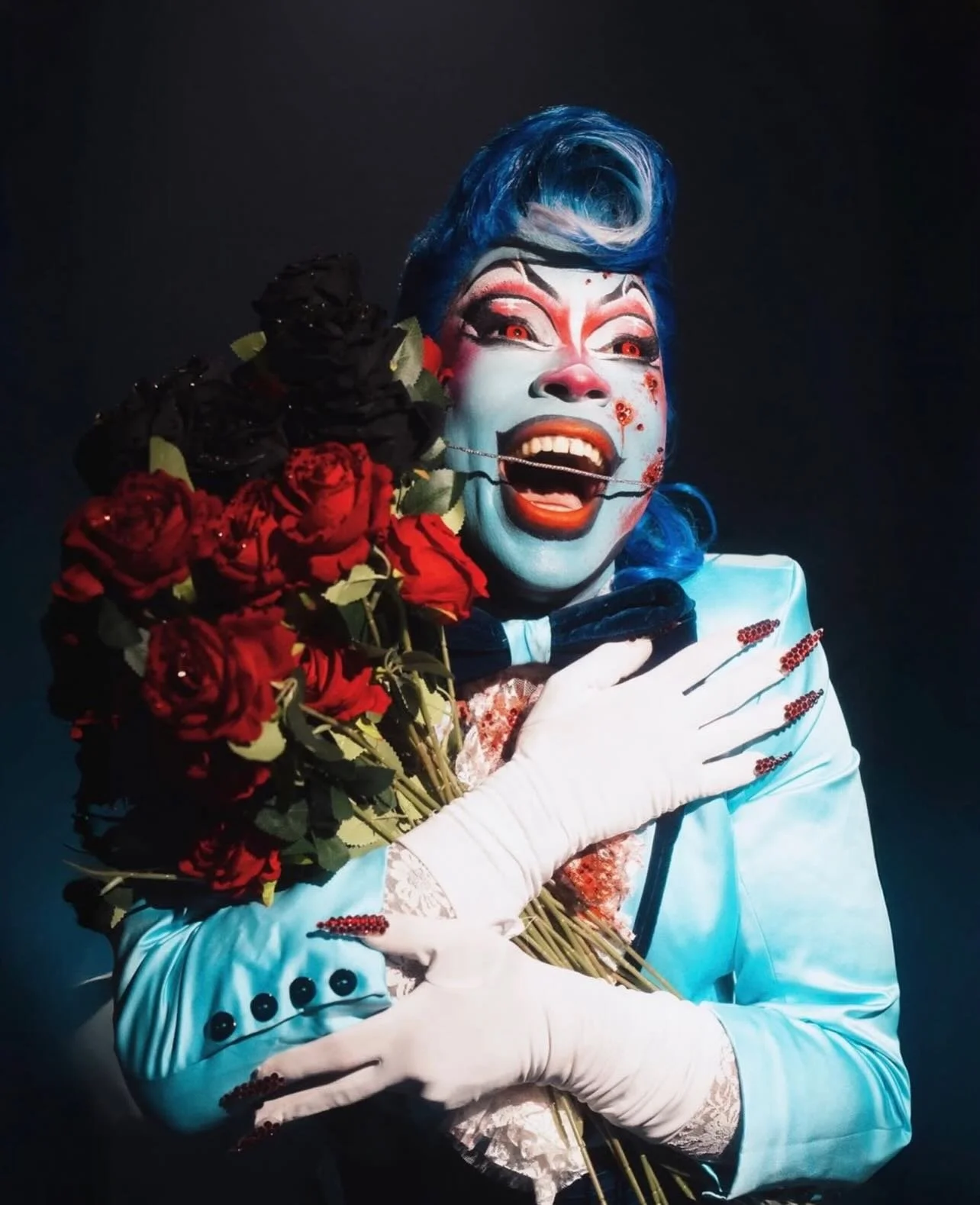 Dragula&rsquo;s @jaykay4evr is here 2nite for 2 special events! Catch the No Messes Alt Drag Pageant at 7:30 followed by Fright Night! Alt Drag Horror Show 🖤