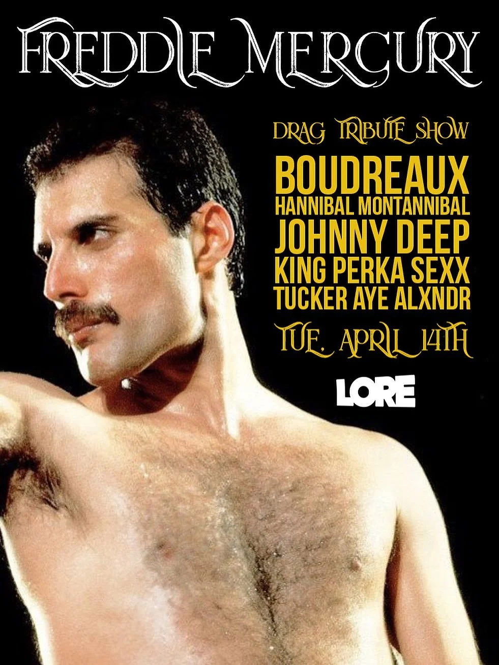 Night of 1000 Freddie&rsquo;s next Tues at 8pm!
👑 stomp and sing along!
👑 arrive early to order food!
👑 reserve a table to guarantee seats