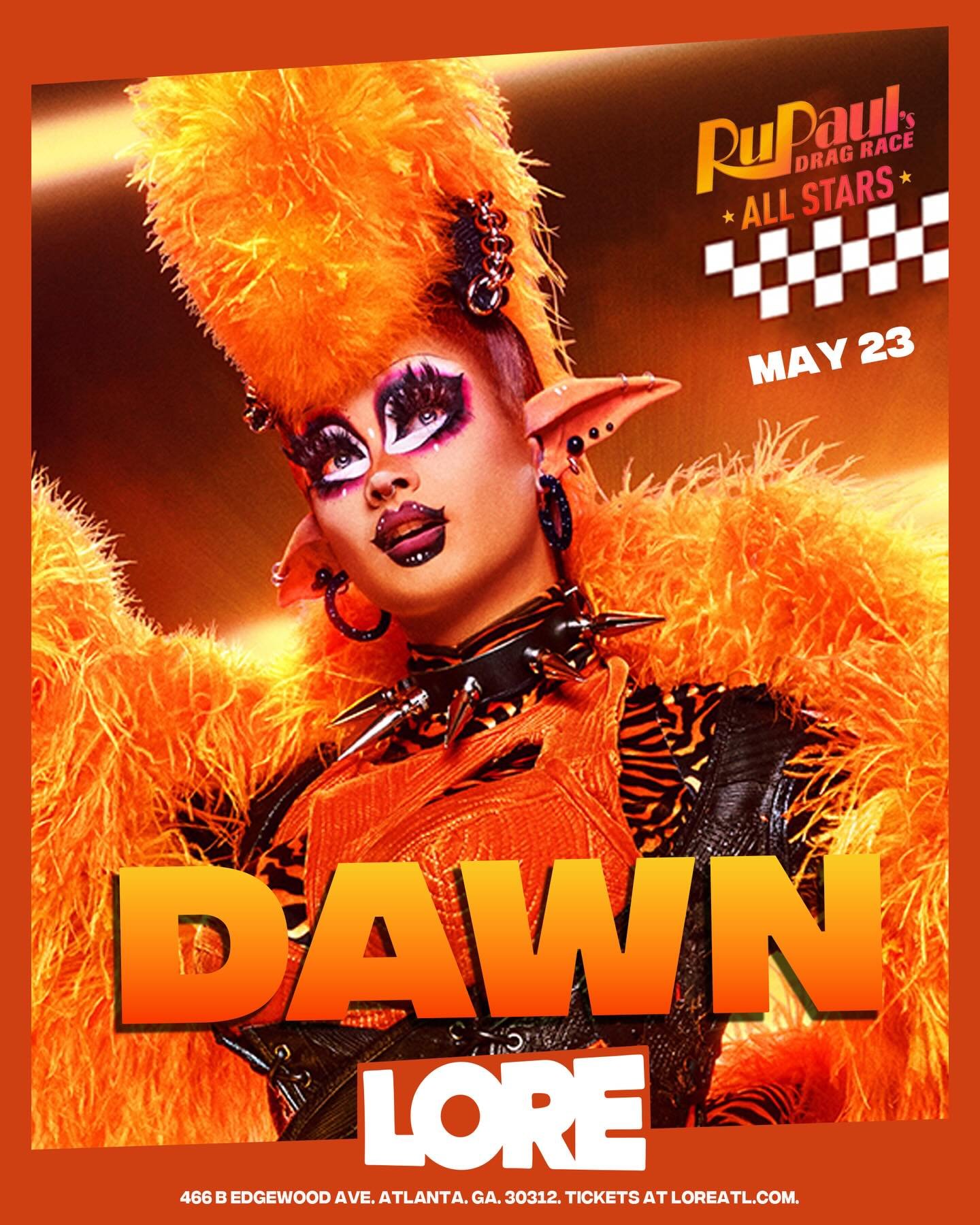 Dawn is coming to LORE on Saturday, May 23! Early bird t!x and Meet &amp; Greets available now - full cast announced soon. 🧡