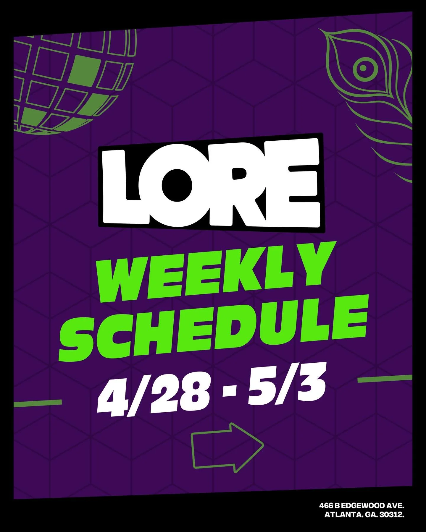 This week we&rsquo;ve got everything! 🪩 Griffin Maxwell Brooks, Slayyyter Show, Gay Guy Music Video Night, alt drag pageant, the Tumblr party, podcast recordings, karaoke, Survivor and a special Latine drag brunch!