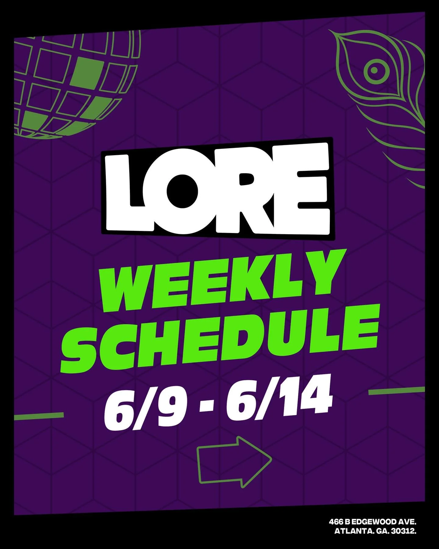 This week has everything‼️ Broadway Bangers, Steven Universe, Vamp Rave, Hot Topic Rave, Olivia Rodrigo Brunch, World Cup and more!