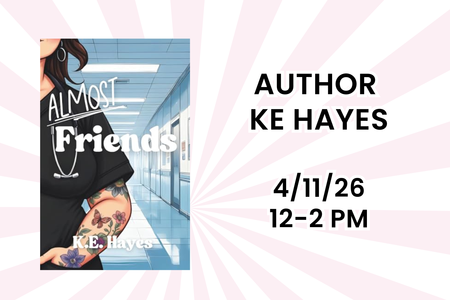 Author K.E. Hayes book Signing