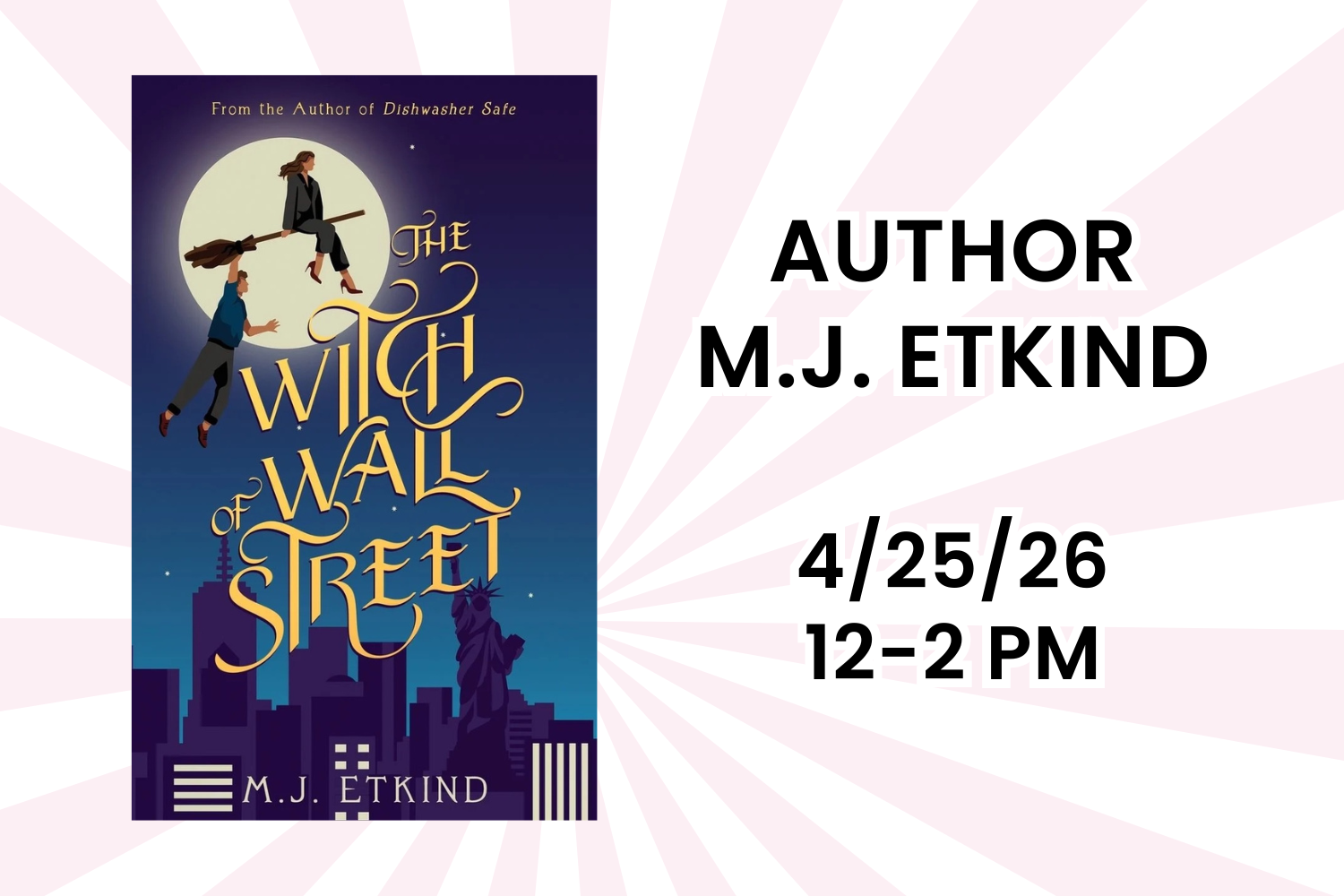 Author M.J. Etkind Book Signing