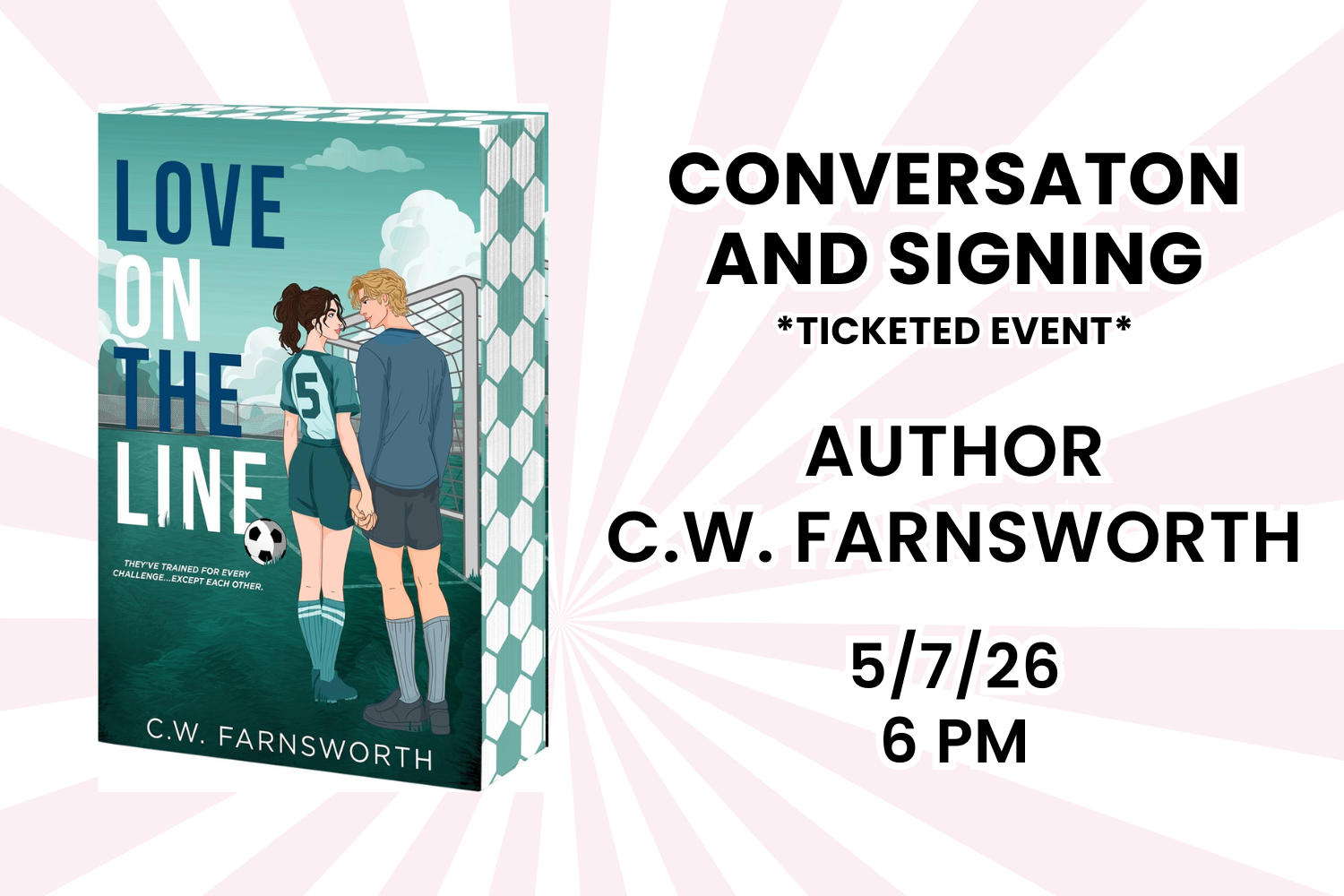 C.W. FARNSWORTH BOOK SIGNING AND CONVERSATION