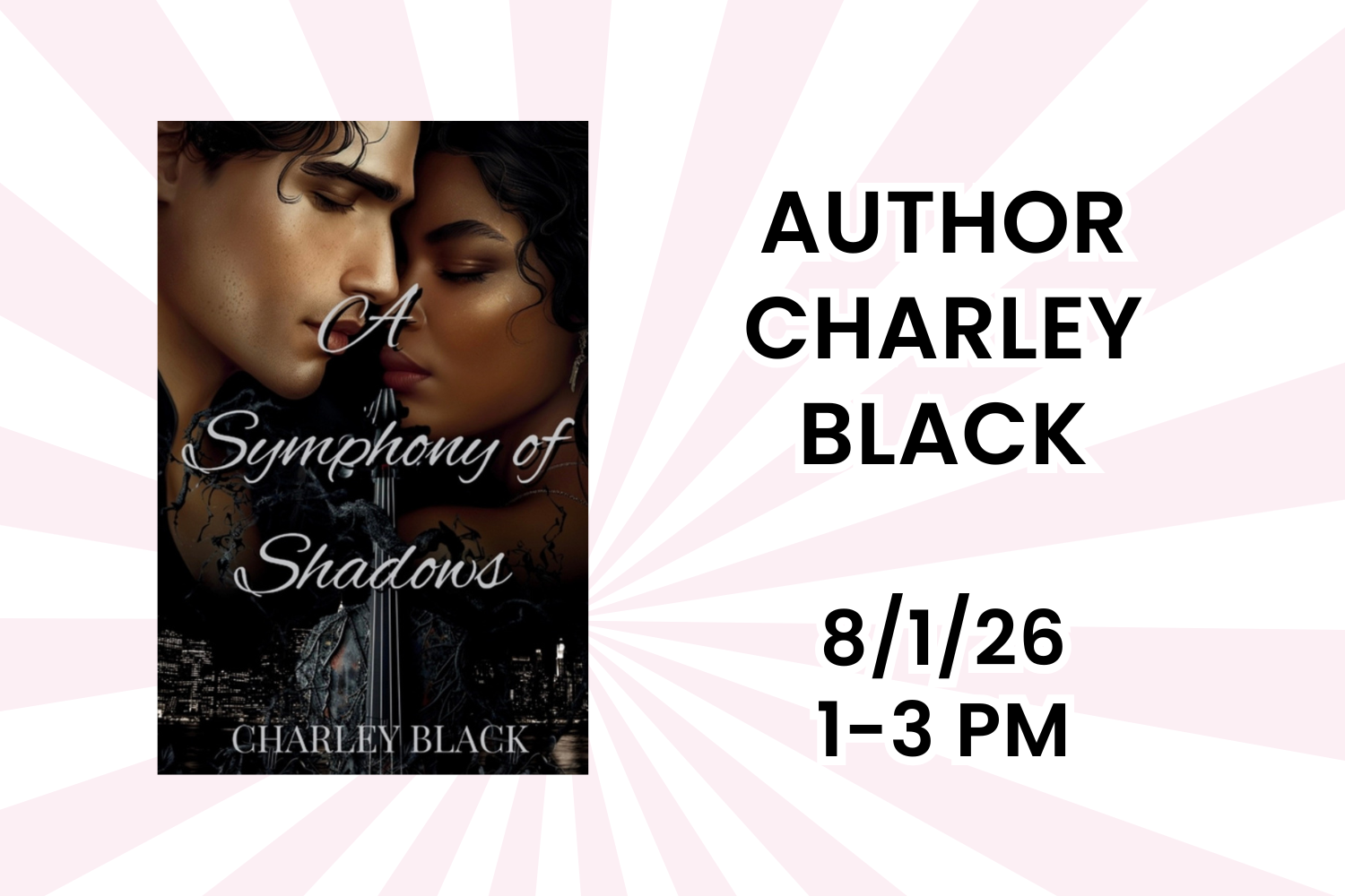 Author Charley Black Book Signing