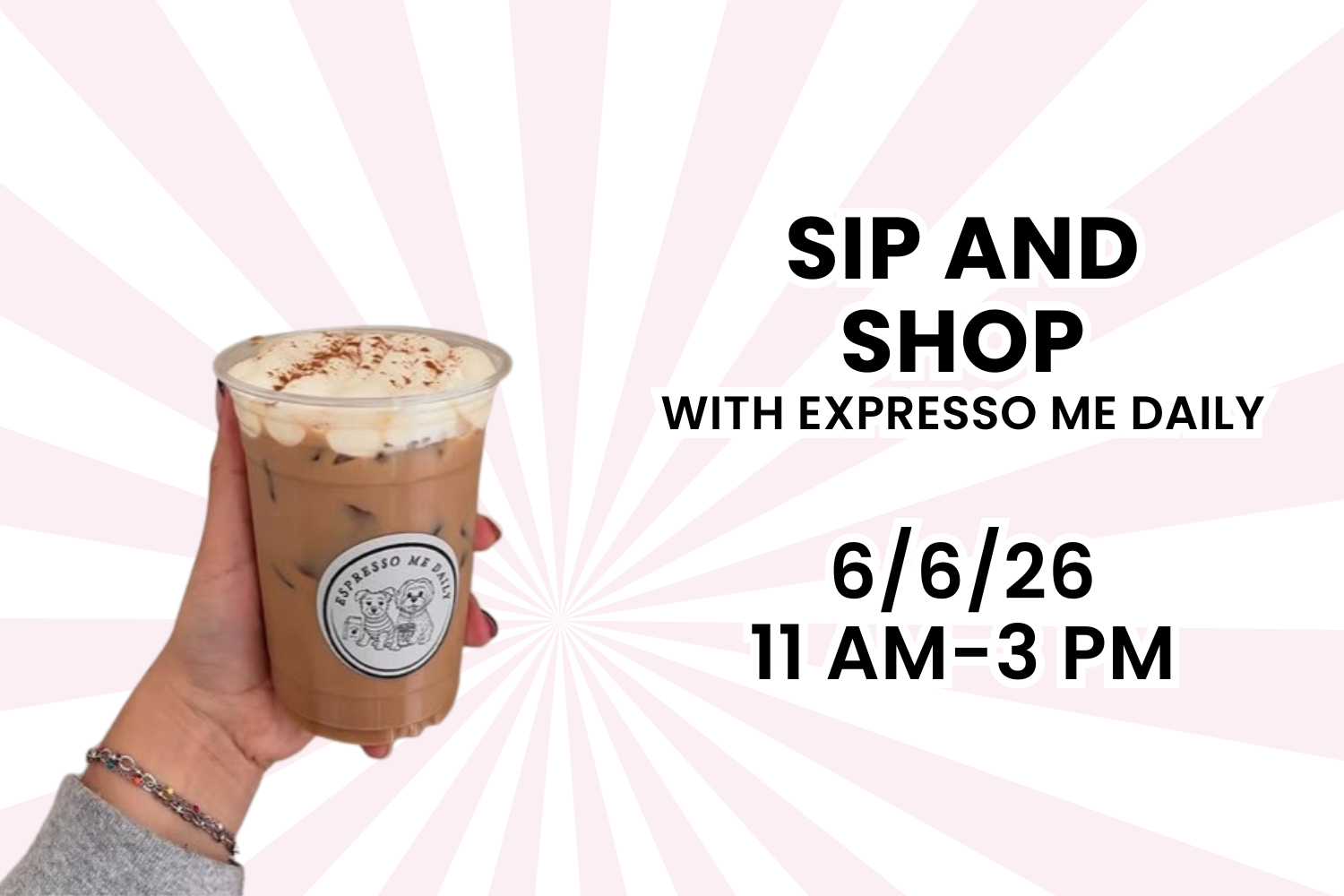 Sip and Shop with Espresso Me Daily