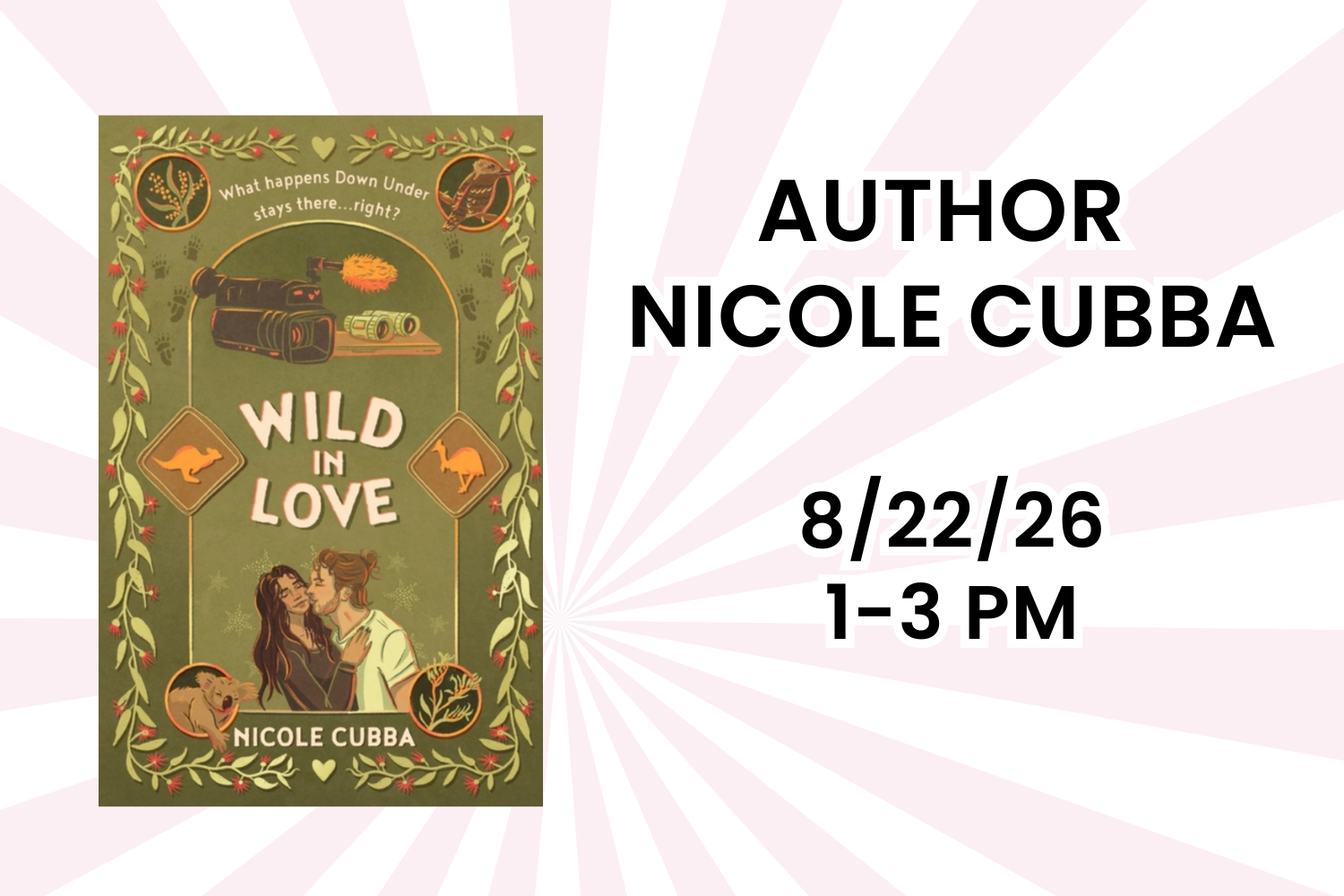 Author Nicole Cubba Signing