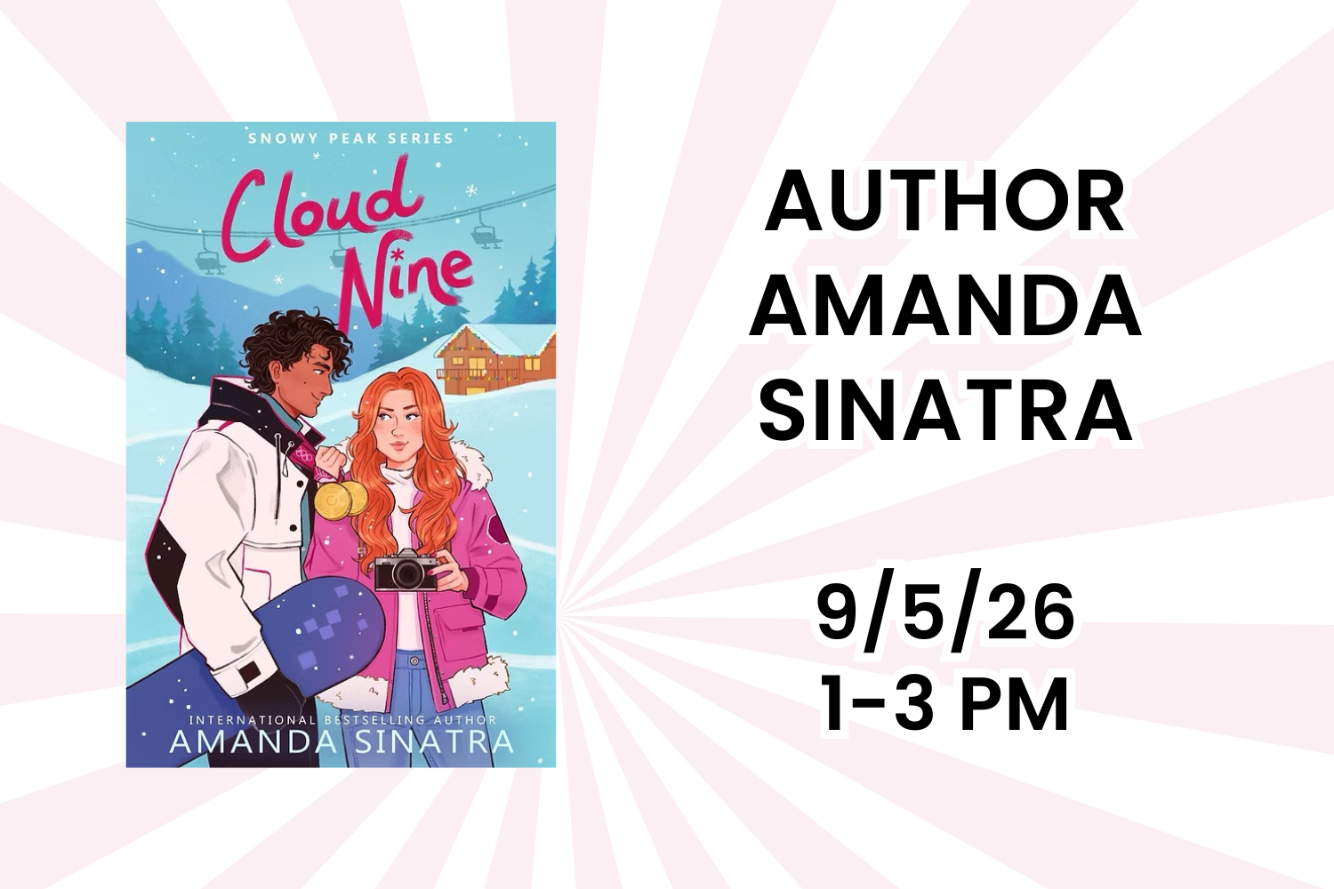 Author Amanda Sinatra Book Signing