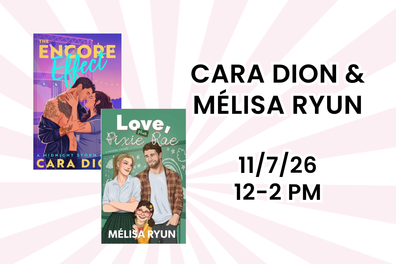 Authors Cara Dion and MéLisa Ryun