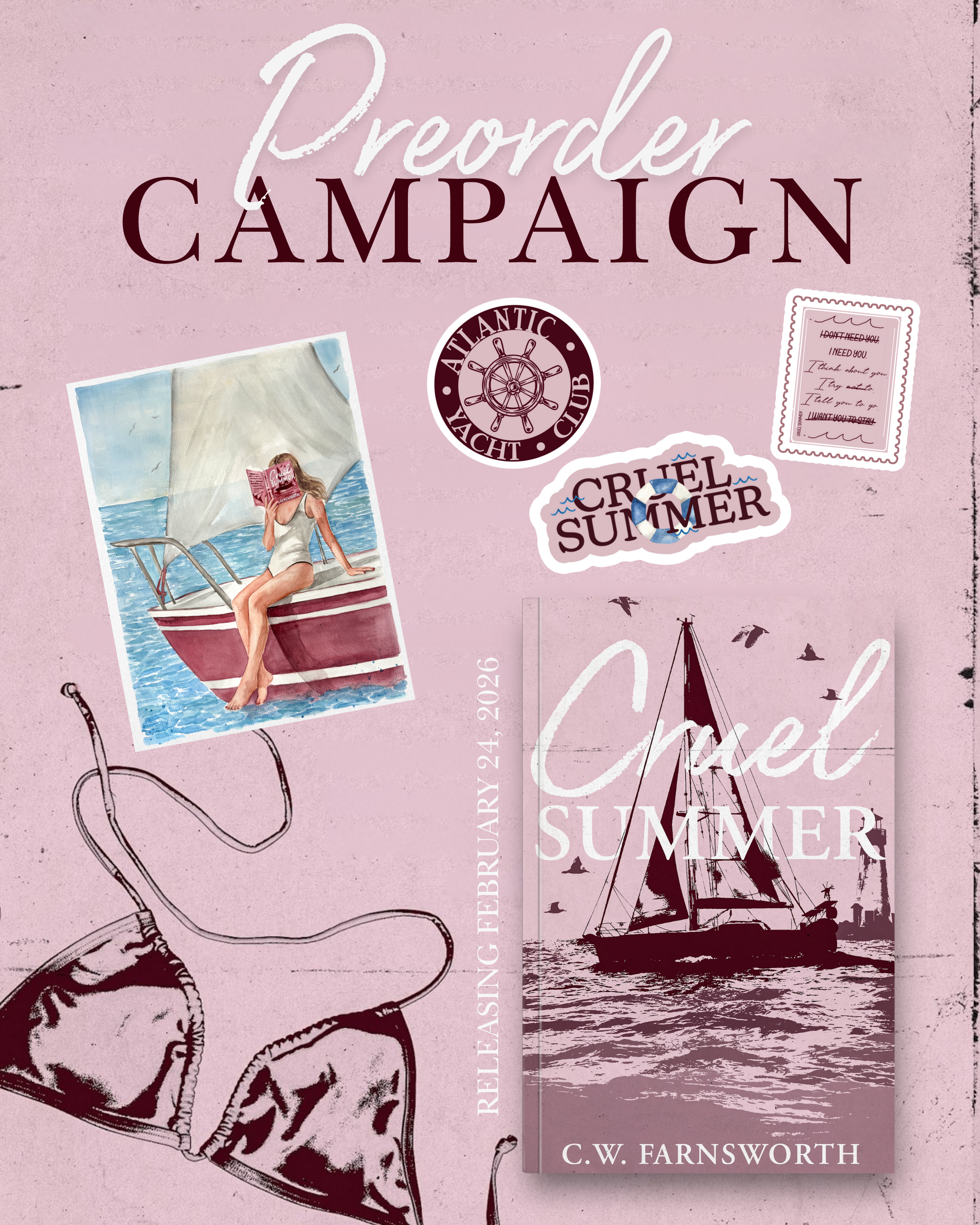 Cruel Summer by C.W. Farnsworth *Preorder*