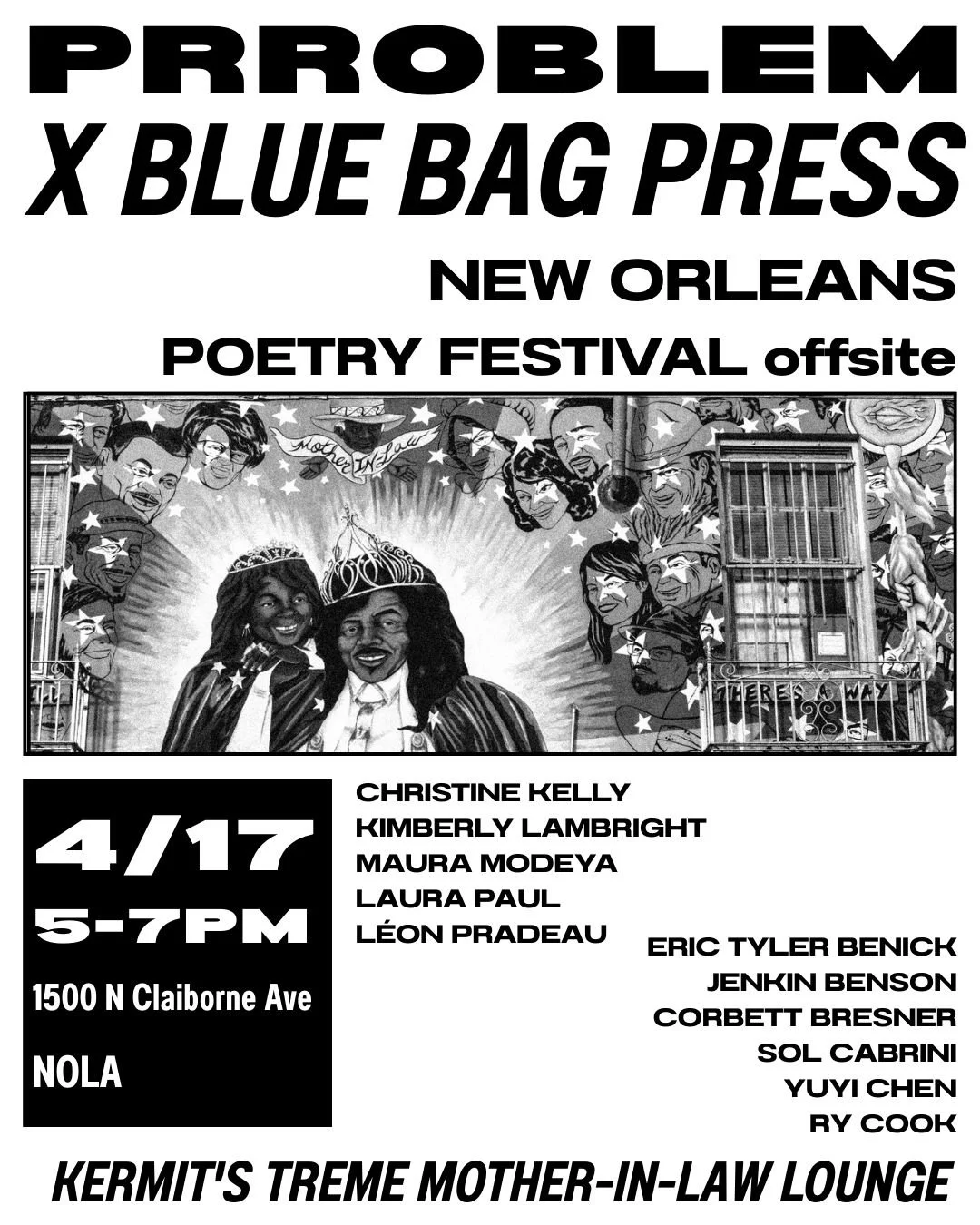 [New Orleans] PRROBLEM x Blue Bag Press