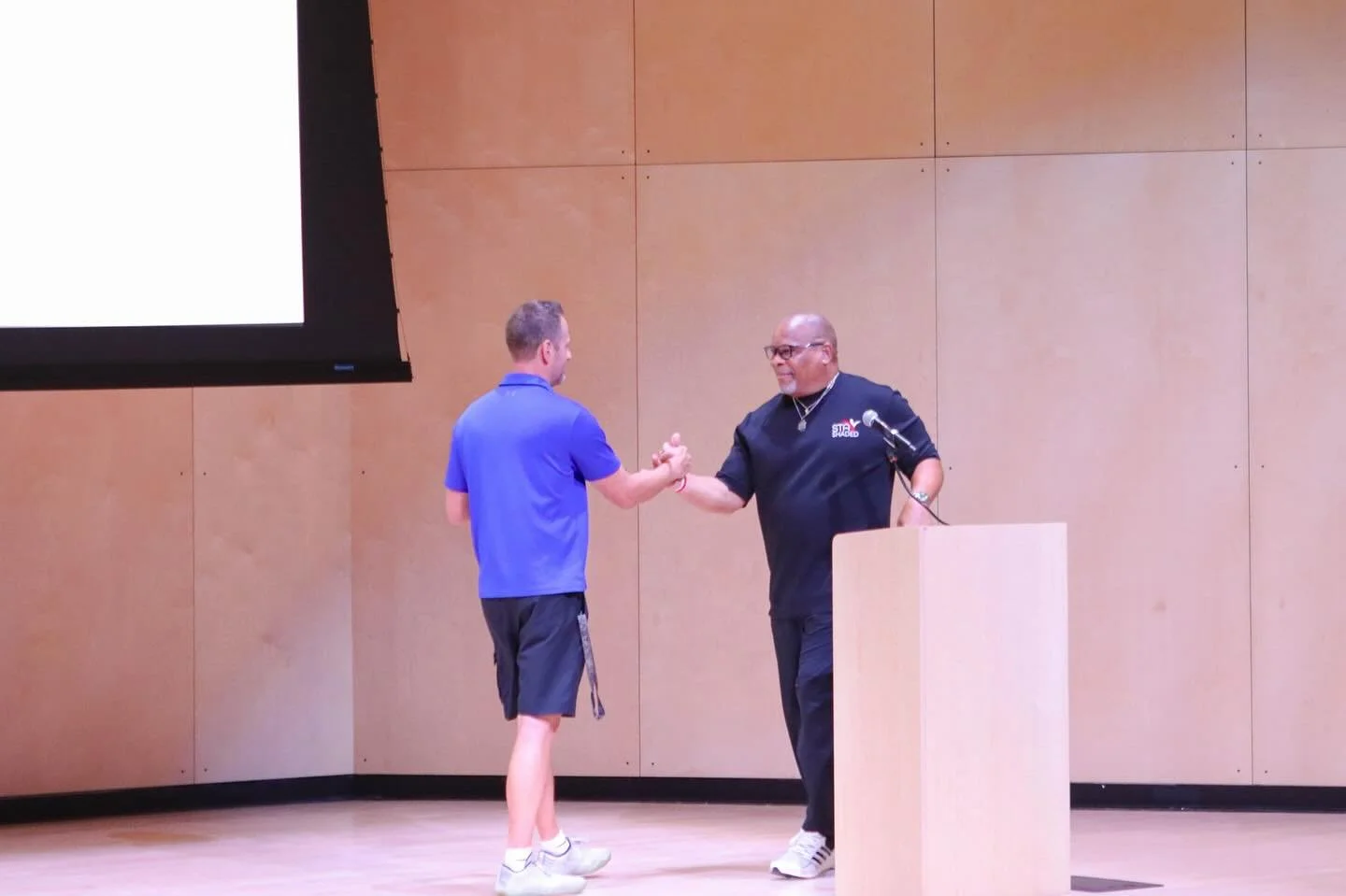 Thank you to Asst. AD/Sports Information Director Shelby Scott, Head Men&rsquo;s Basketball Coach, Tyson Aye, AD Kim Ensing, and Superintendent/President Kevin Walthers, for inviting me to speak to their entire athletic department! From the bottom of