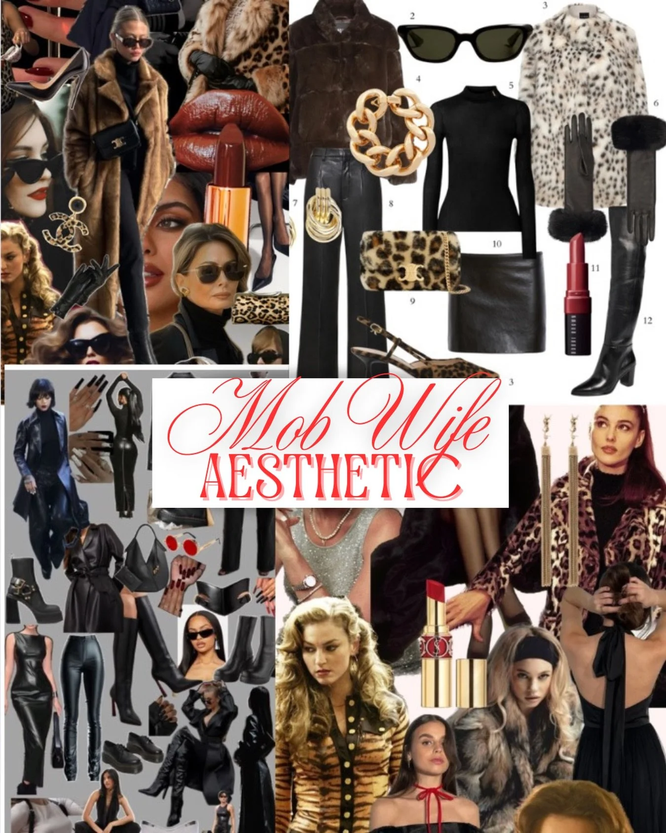 No shopping required...your closet is already mob-wife approved.
Black on black, leopard, a little gold, and a whole lotta attitude.
Show up like you run the family&hellip; because you&rsquo;re the boss of the block. 🖤🐆

A handful of tickets still 