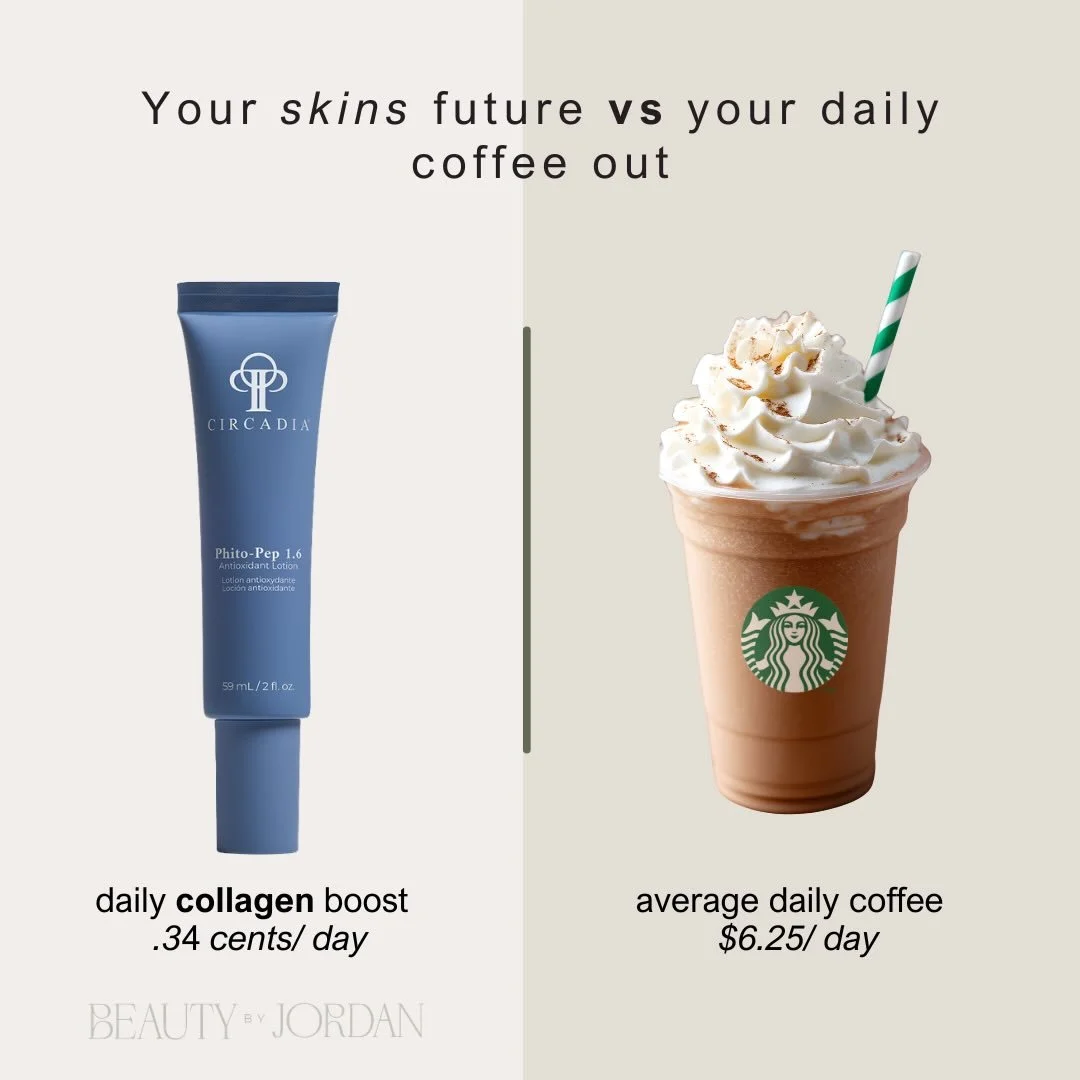 At first glance, high-quality skincare might seem like a big investment&hellip; but when you break it down, it&rsquo;s actually a lot less than you think.

That $6+coffee you grab every day? ☕️ Compare that to a professional skincare product, which b